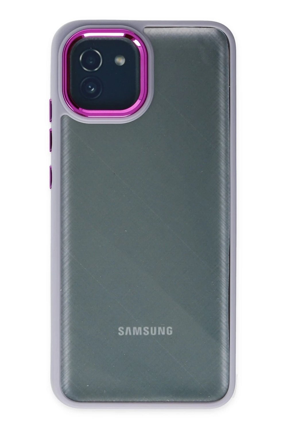 Mey İthalat®  Samsung Galaxy A03 Kılıf Dora Kapak - Lila