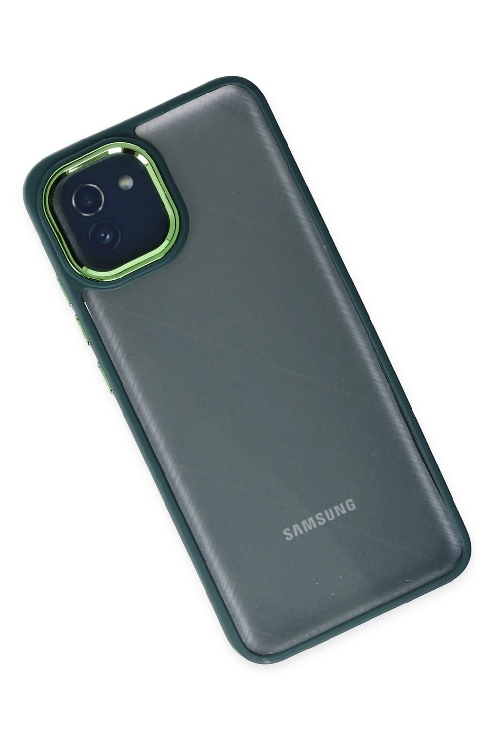 Mey İthalat®  Samsung Galaxy A03 Kılıf Dora Kapak - Haki Yeşil