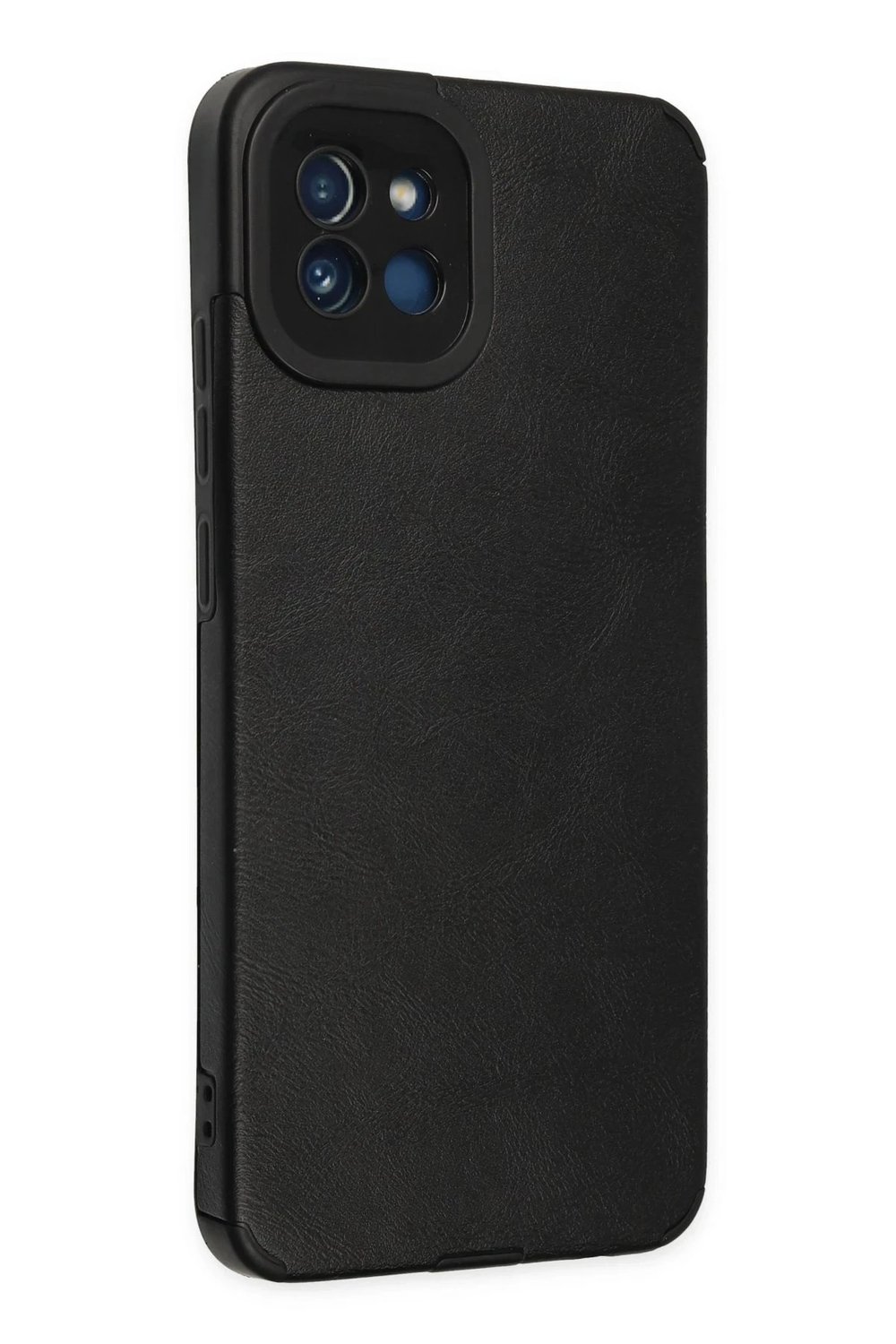 Mey İthalat®  Samsung Galaxy A03 Kılıf Loop Deri Silikon - Siyah