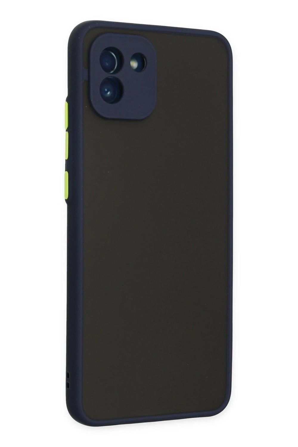 Mey İthalat®  Samsung Galaxy A03 Kılıf Montreal Silikon Kapak - Lacivert