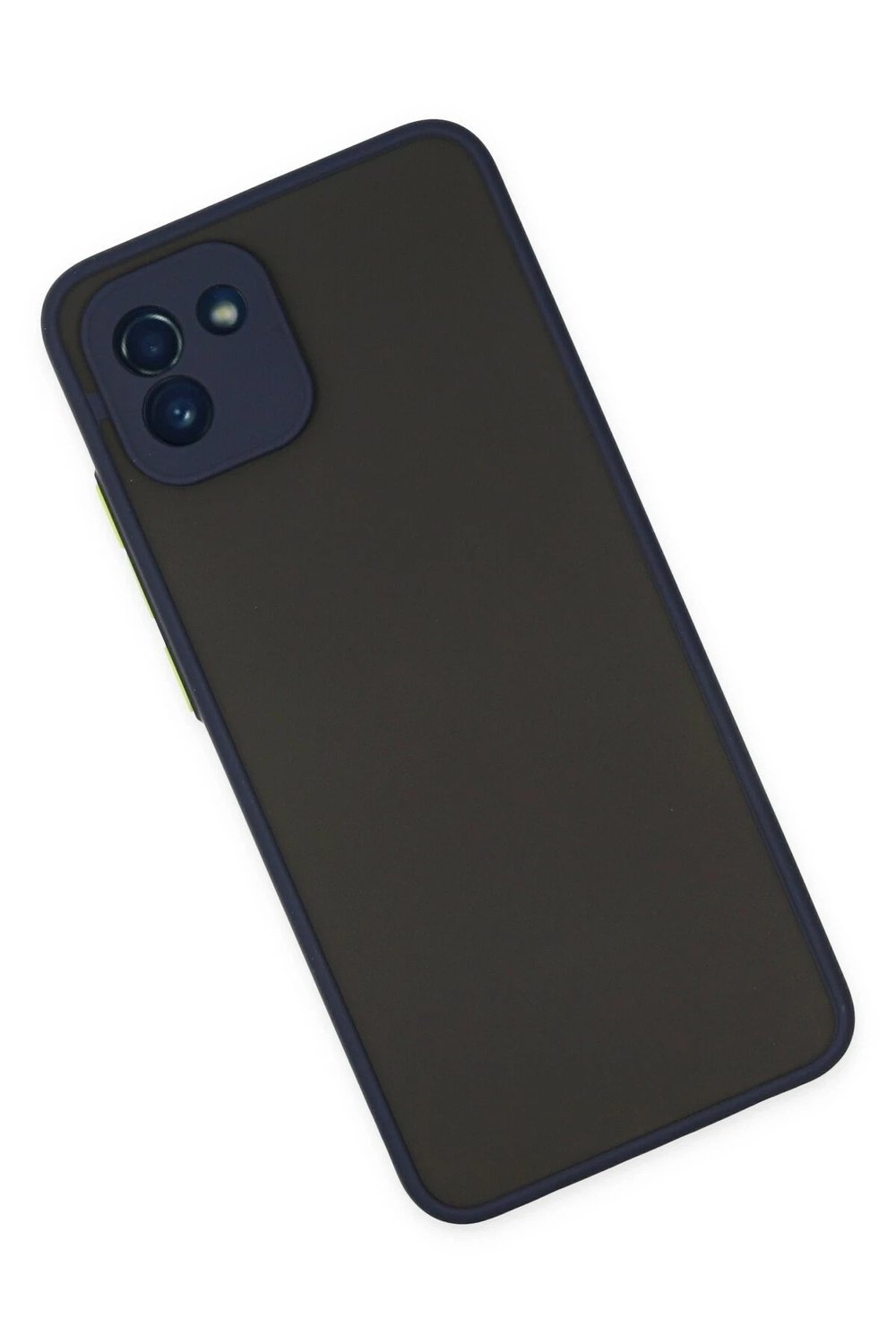 Mey İthalat®  Samsung Galaxy A03 Kılıf Montreal Silikon Kapak - Lacivert