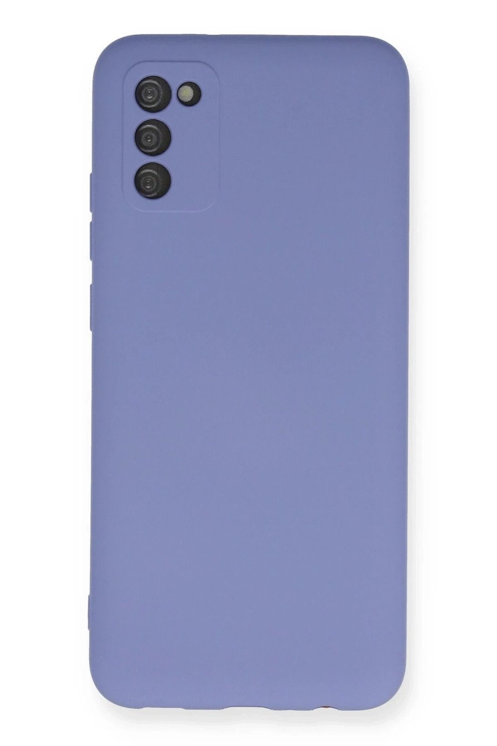 Mey İthalat®  Samsung Galaxy A03S Kılıf Nano içi Kadife Silikon - Lila