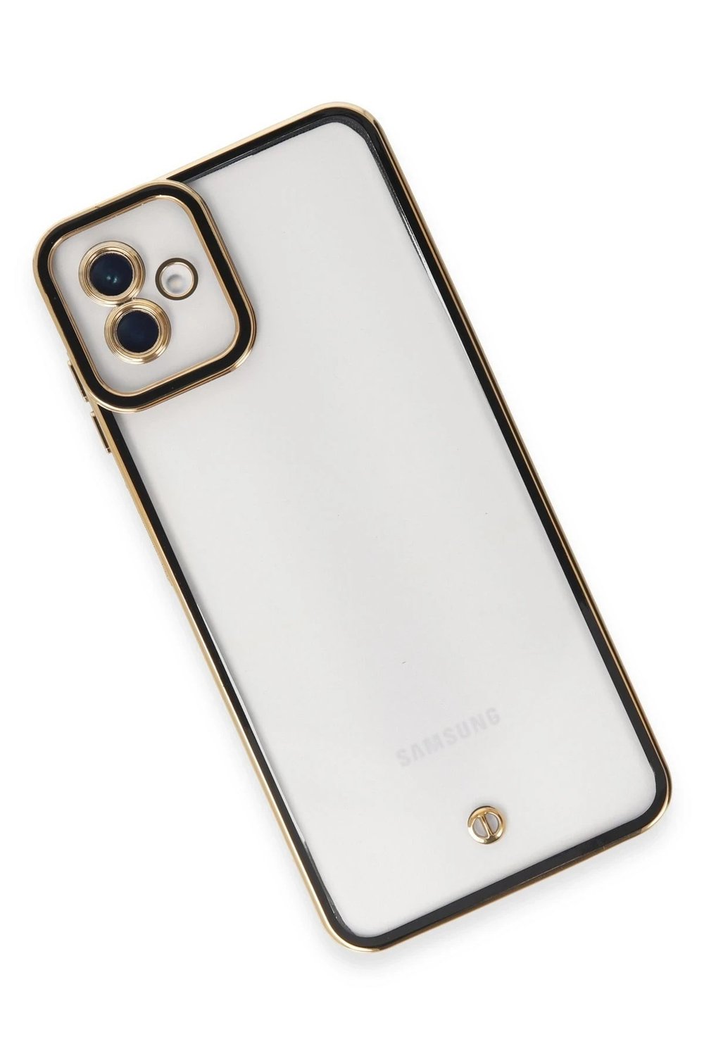 Mey İthalat®  Samsung Galaxy A04 Kılıf Liva Lens Silikon - Siyah