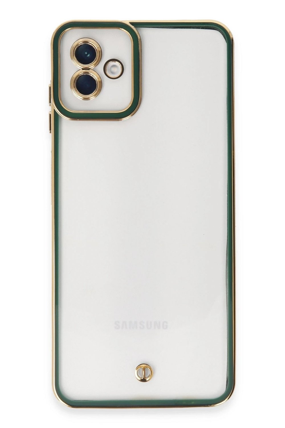 Mey İthalat®  Samsung Galaxy A04 Kılıf Liva Lens Silikon - Yeşil
