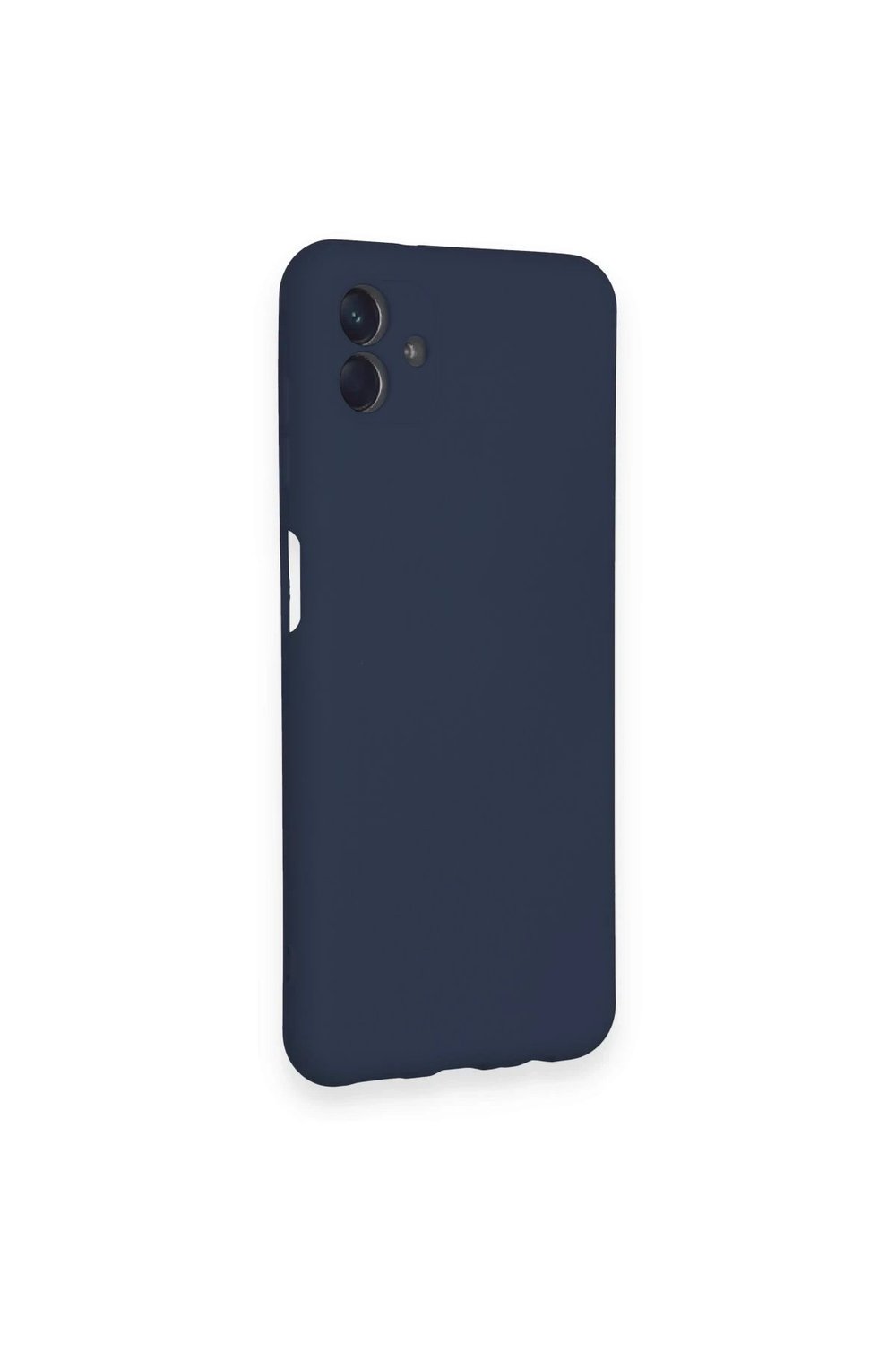 Mey İthalat®  Samsung Galaxy A04 Kılıf Nano içi Kadife Silikon - Lacivert
