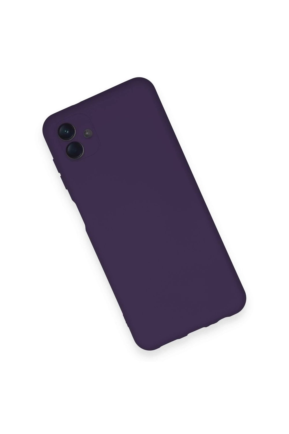Mey İthalat®  Samsung Galaxy A04 Kılıf Nano içi Kadife Silikon - Mor