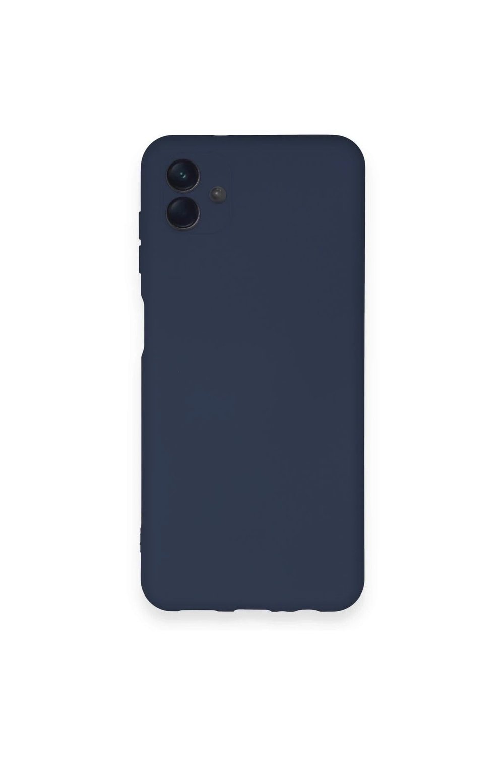 Mey İthalat®  Samsung Galaxy A04 Kılıf Nano içi Kadife Silikon - Lacivert