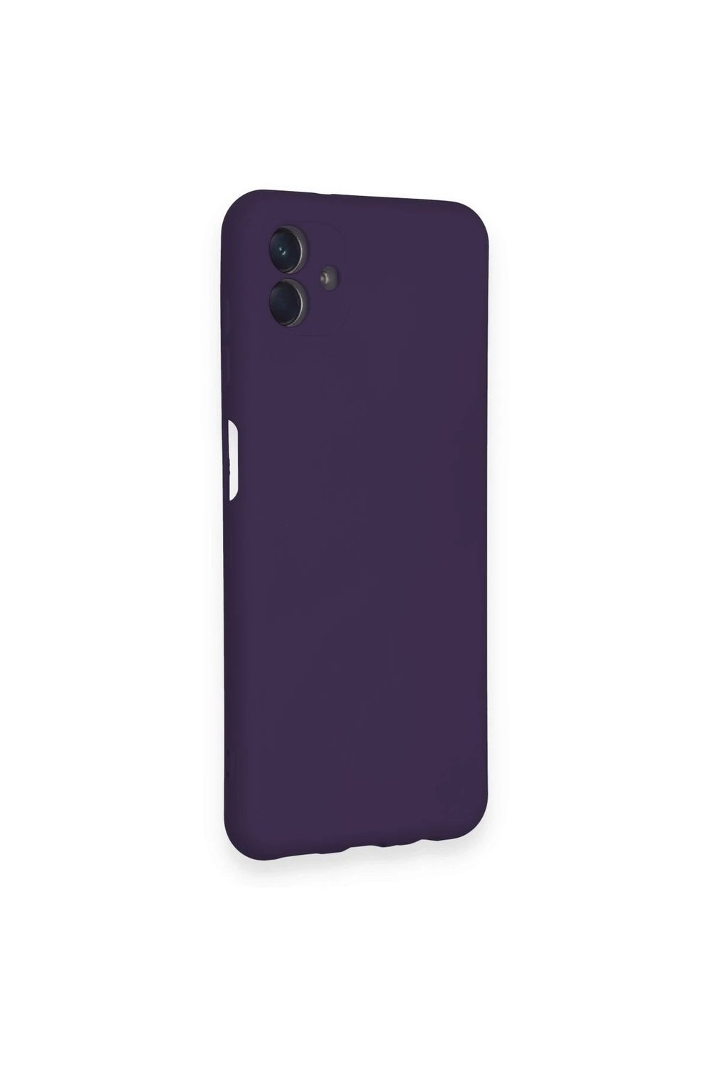 Mey İthalat®  Samsung Galaxy A04 Kılıf Nano içi Kadife Silikon - Mor