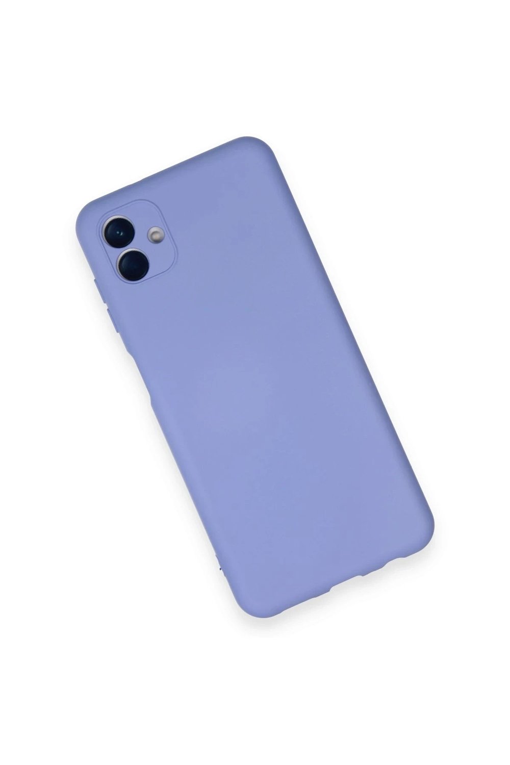 Mey İthalat®  Samsung Galaxy A04 Kılıf Nano içi Kadife Silikon - Lila