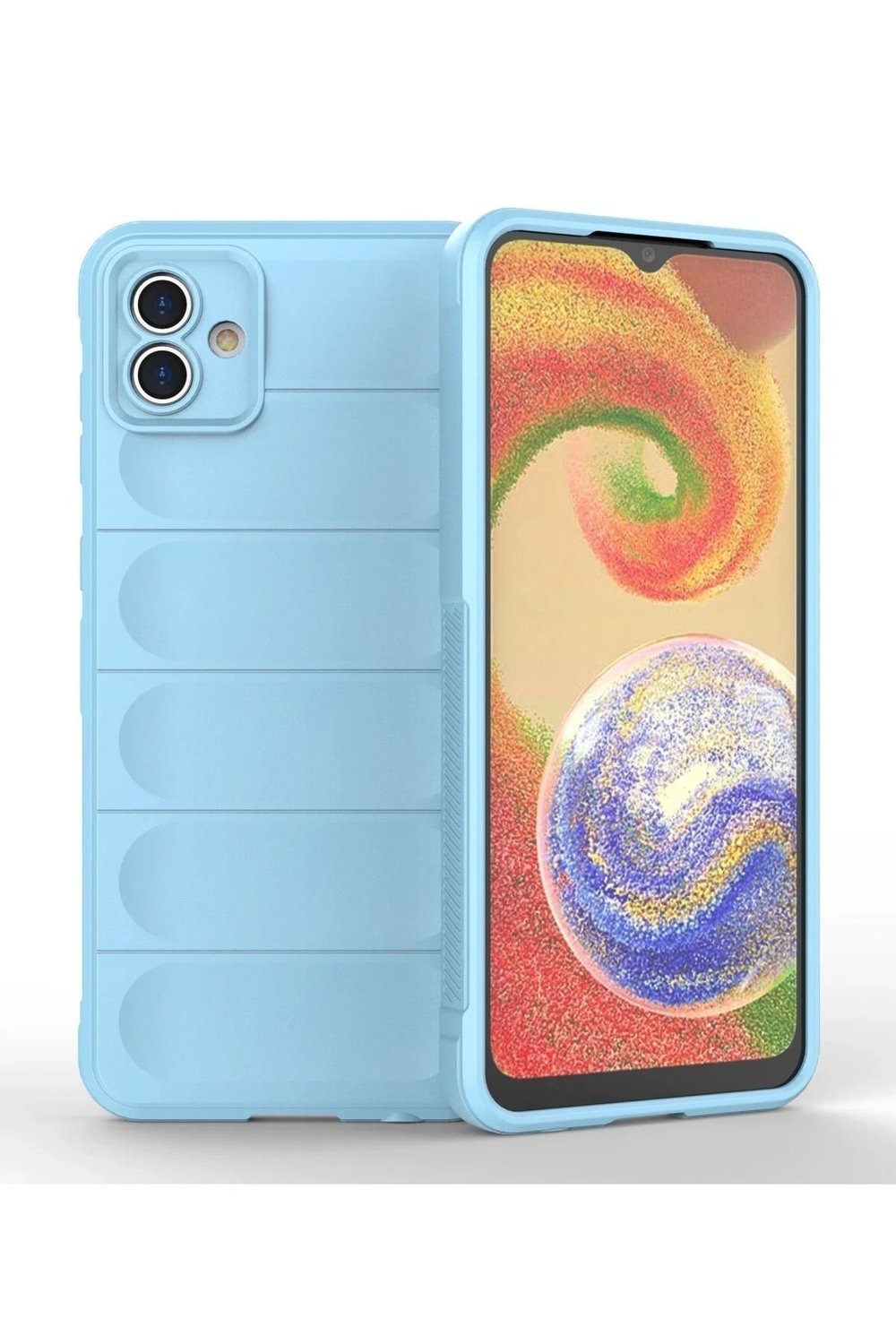 Mey İthalat®  Samsung Galaxy A04 Kılıf Optimum Silikon - Sky Blue