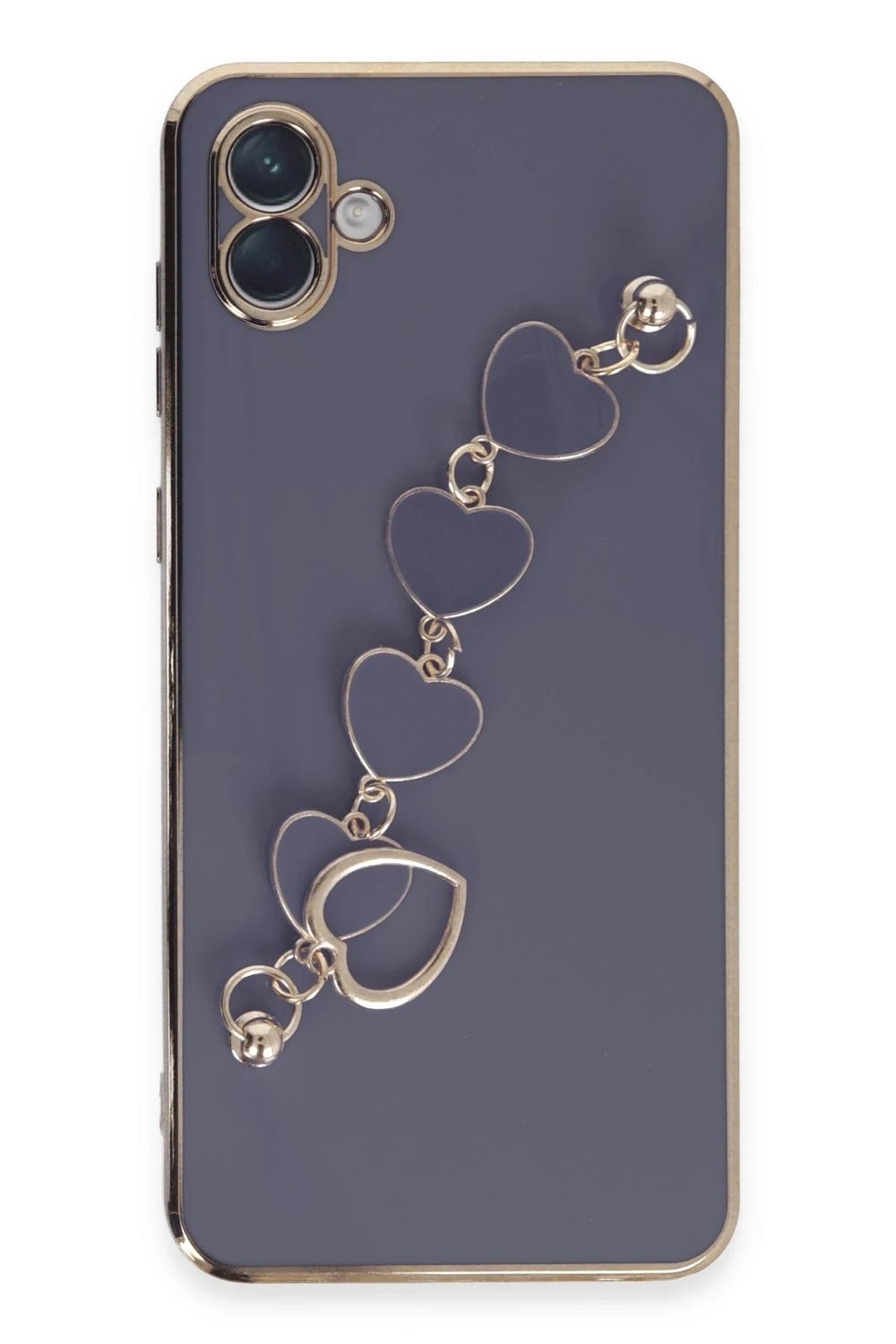 Mey İthalat®  Samsung Galaxy A04E Kılıf Esila Silikon - Gri