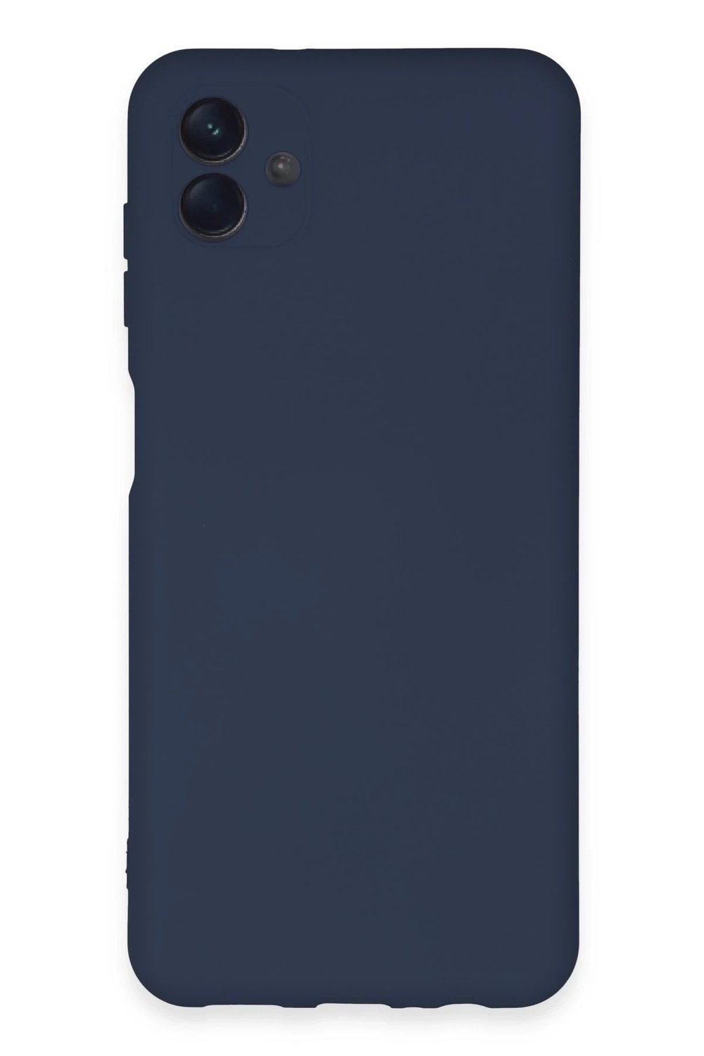 Mey İthalat®  Samsung Galaxy A04E Kılıf Nano içi Kadife Silikon - Lacivert