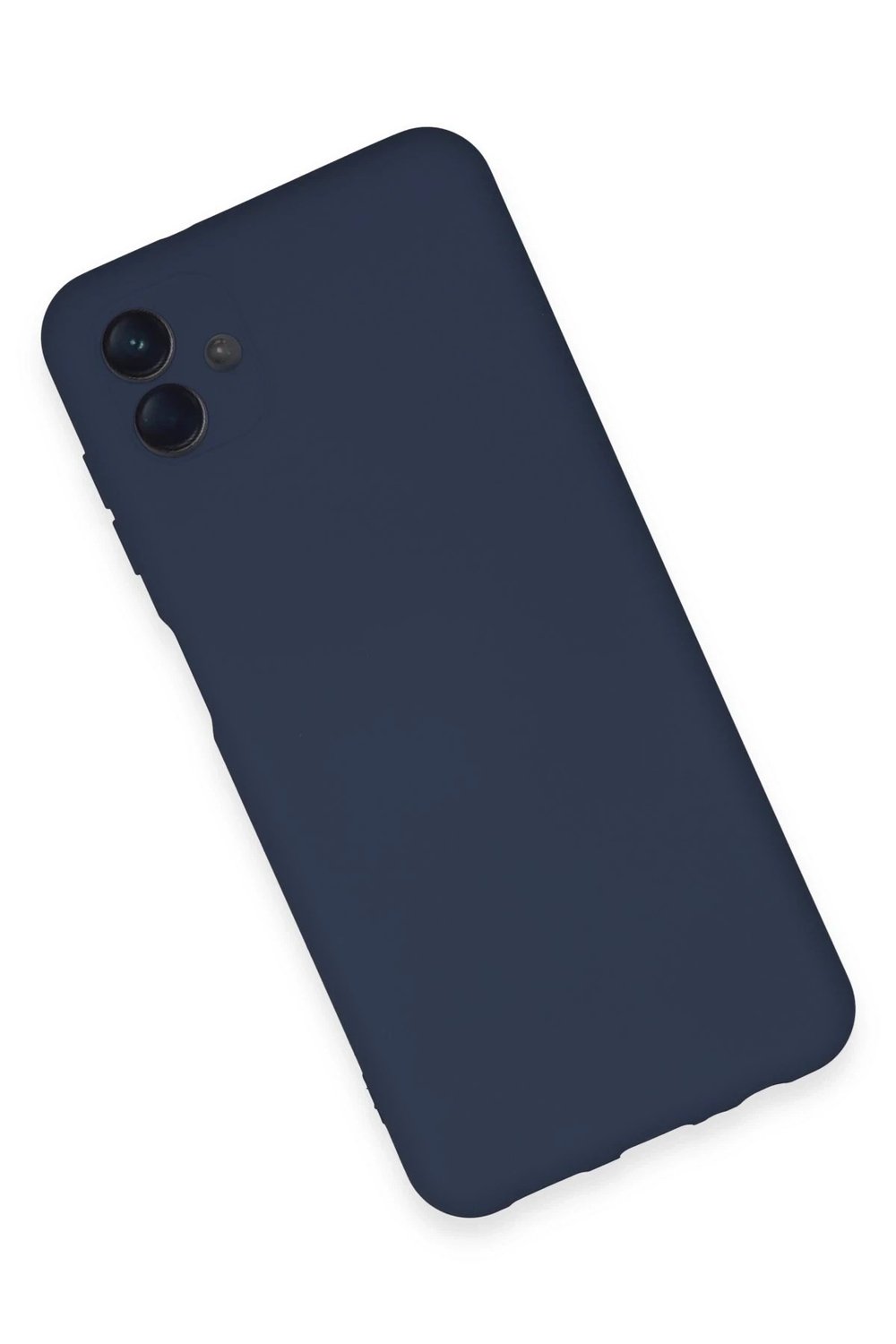 Mey İthalat®  Samsung Galaxy A04E Kılıf Nano içi Kadife Silikon - Lacivert