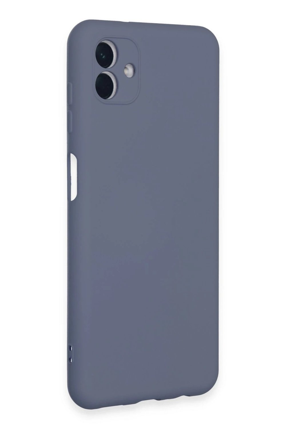 Mey İthalat®  Samsung Galaxy A04E Kılıf Nano içi Kadife Silikon - Gri