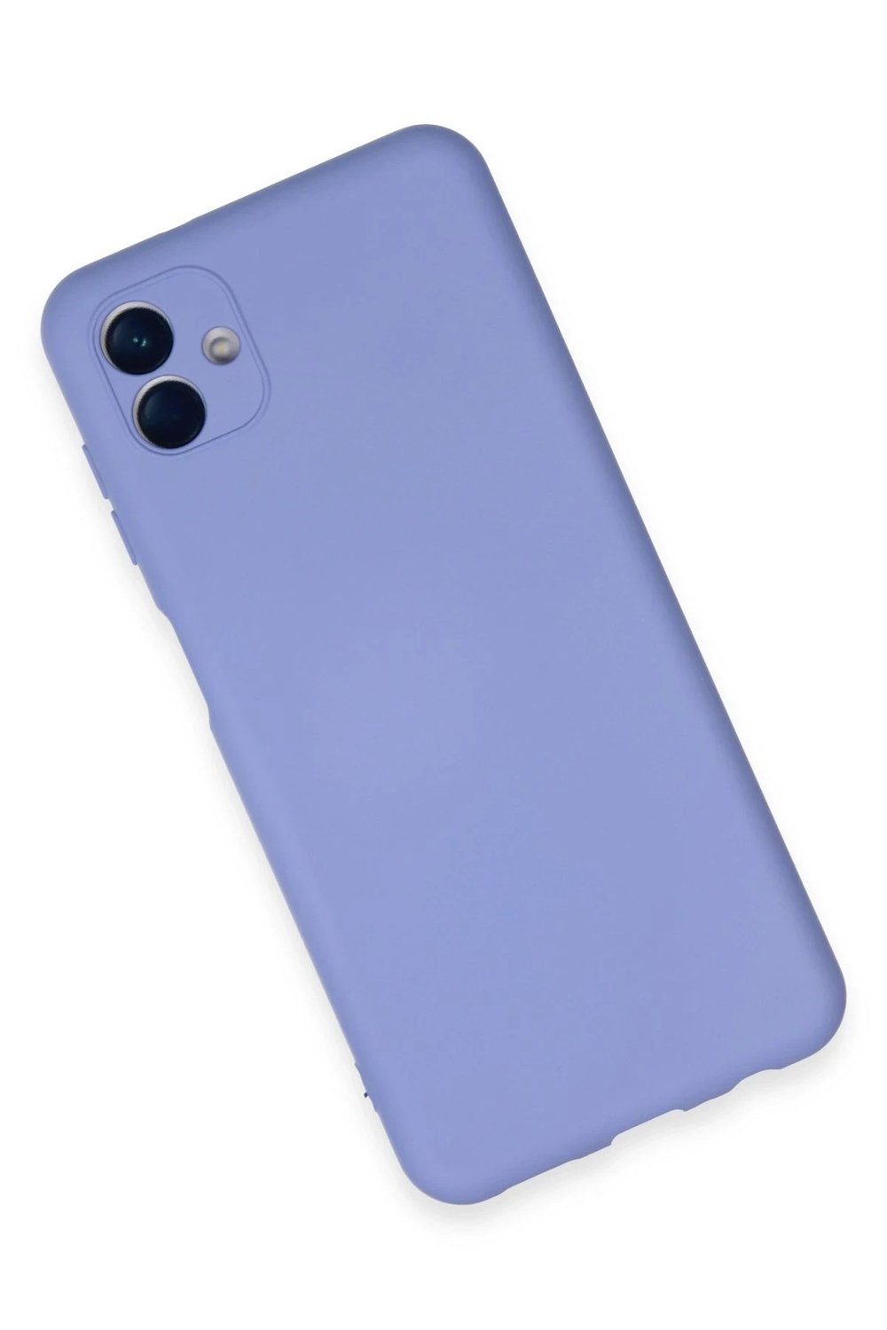 Mey İthalat®  Samsung Galaxy A04E Kılıf Nano içi Kadife Silikon - Lila
