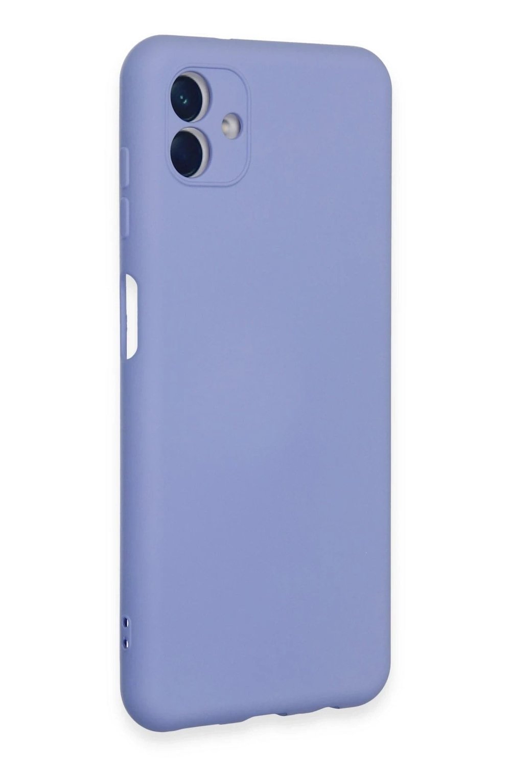 Mey İthalat®  Samsung Galaxy A04E Kılıf Nano içi Kadife Silikon - Lila