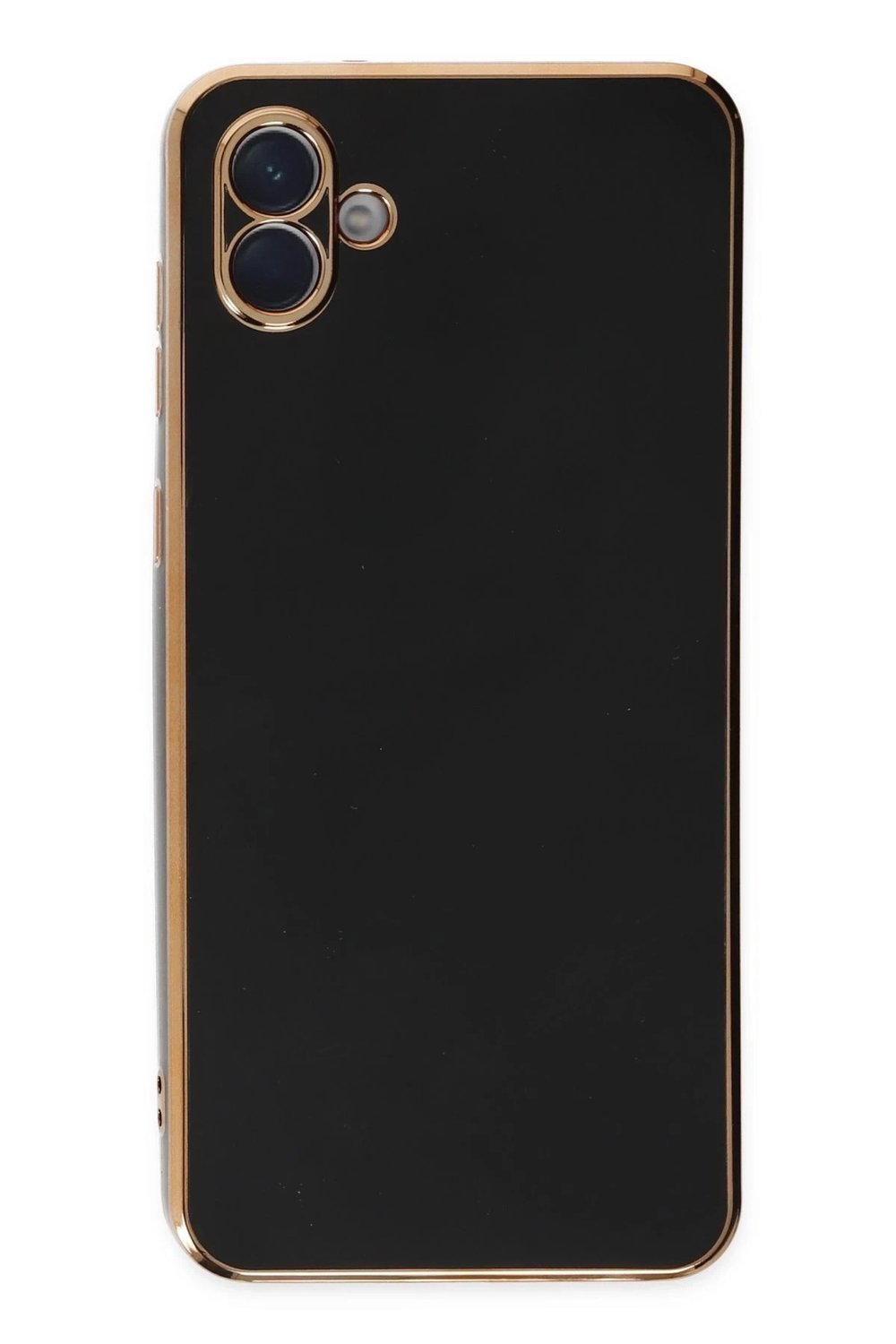 Mey İthalat®  Samsung Galaxy A04E Kılıf Volet Silikon - Siyah