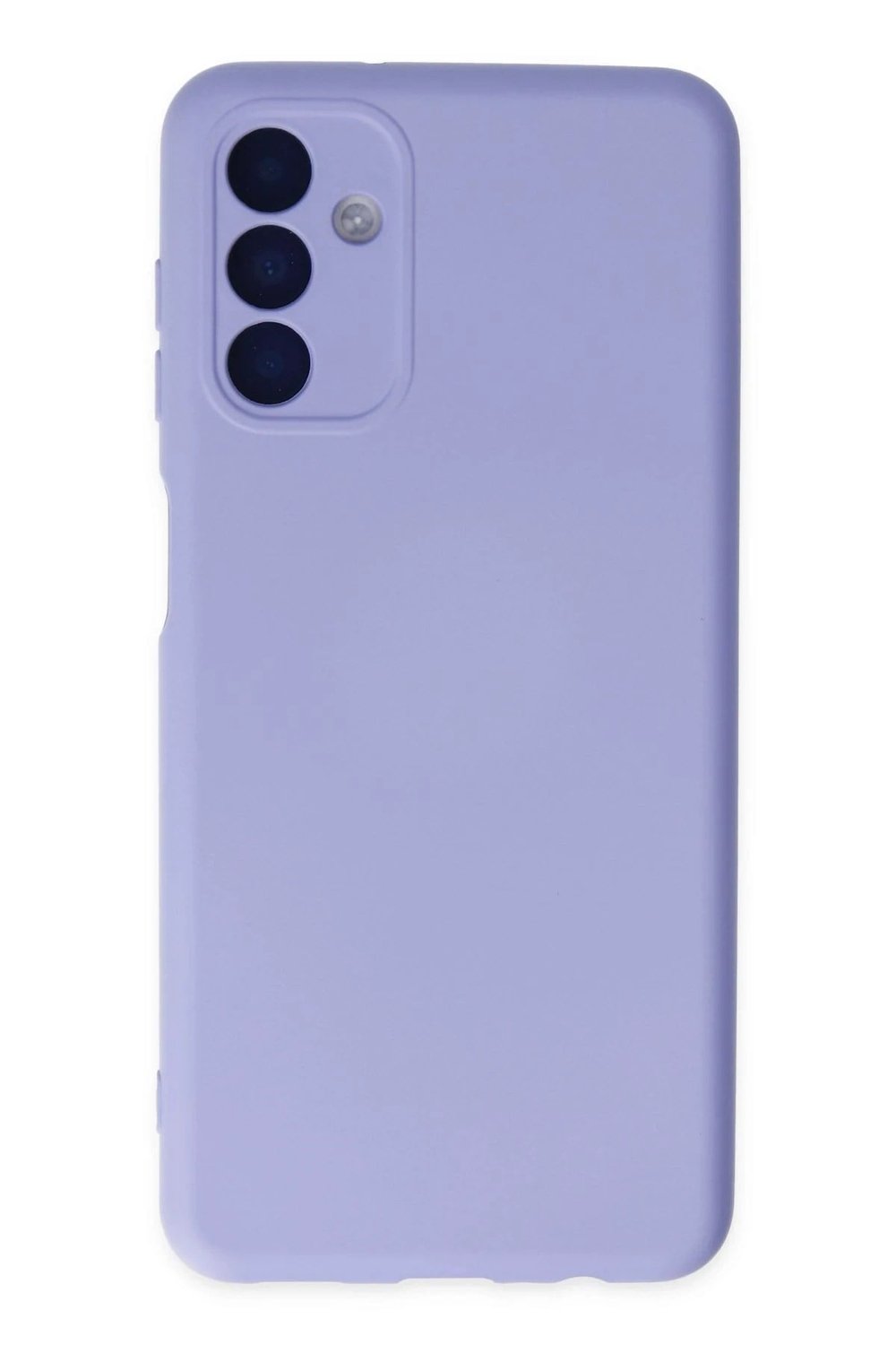 Mey İthalat®  Samsung Galaxy A04S Kılıf Nano içi Kadife Silikon - Lila