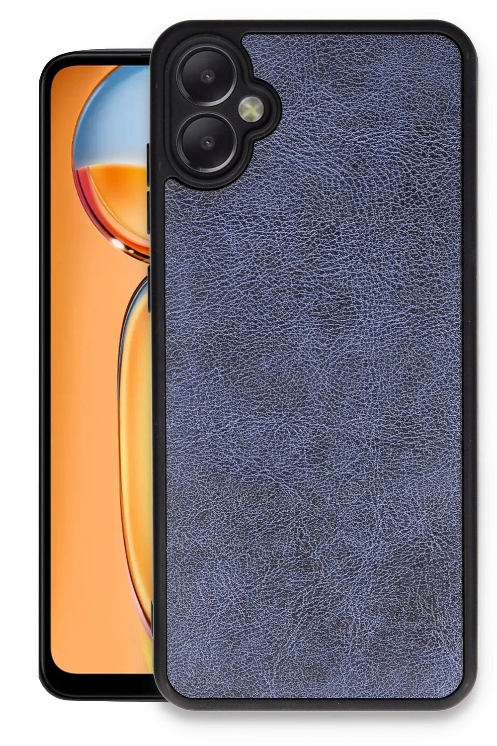 Mey İthalat®  Samsung Galaxy A05 Kılıf Aras Deri Kapak - Lacivert