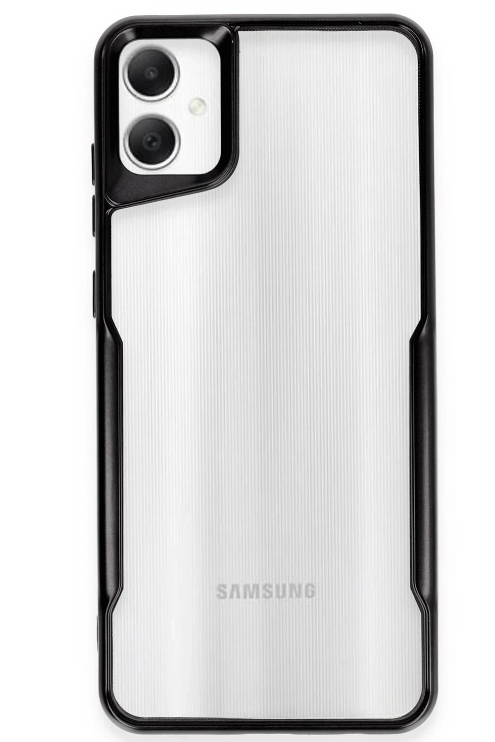 Mey İthalat®  Samsung Galaxy A05 Kılıf Boyi Silikon Kapak - Siyah
