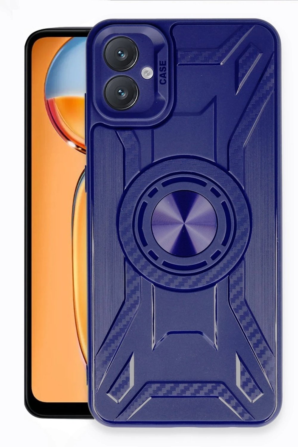 Mey İthalat®  Samsung Galaxy A05 Kılıf Lincoln Silikon - Lacivert