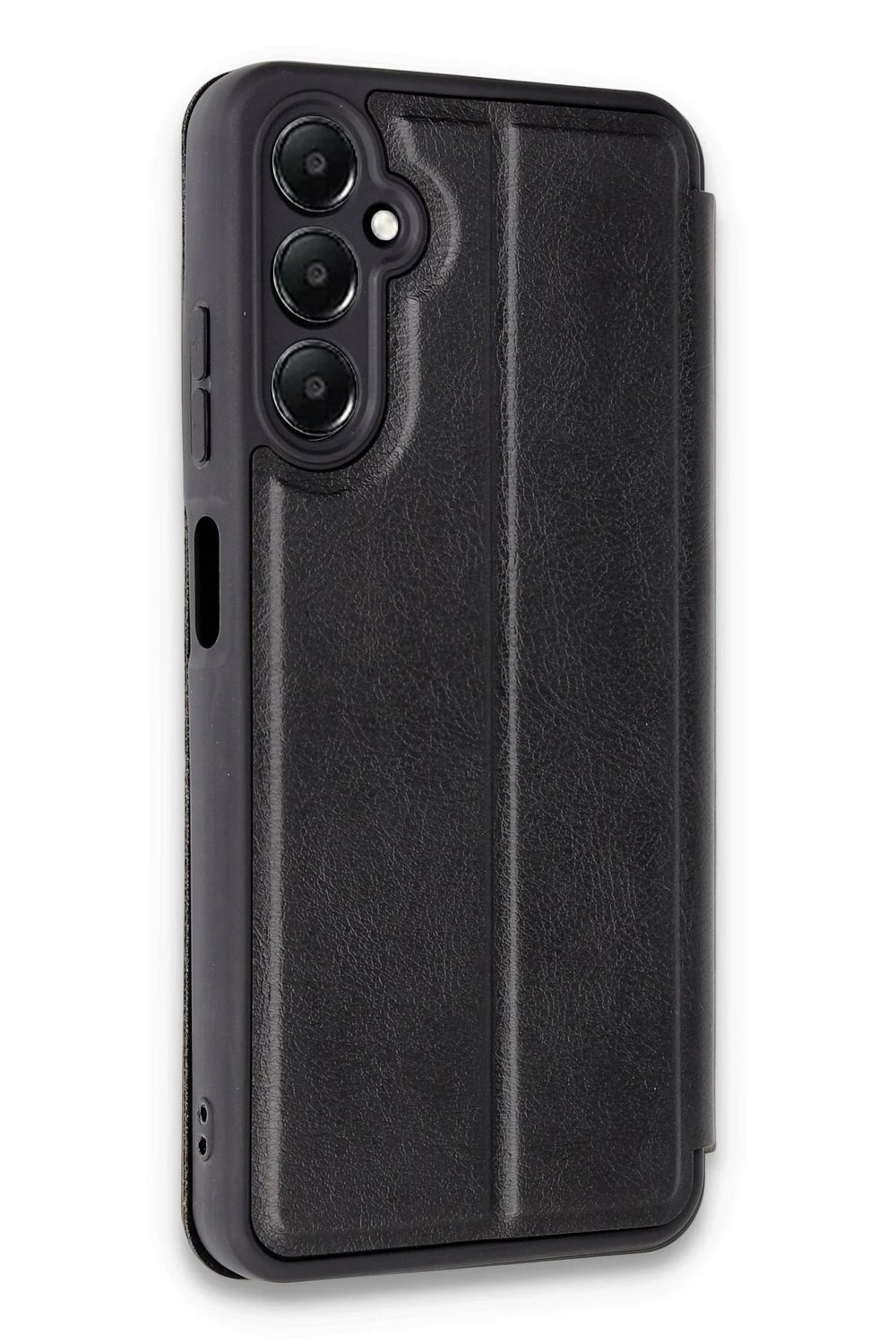Mey İthalat®  Samsung Galaxy A05S Kılıf Flip Cover - Siyah