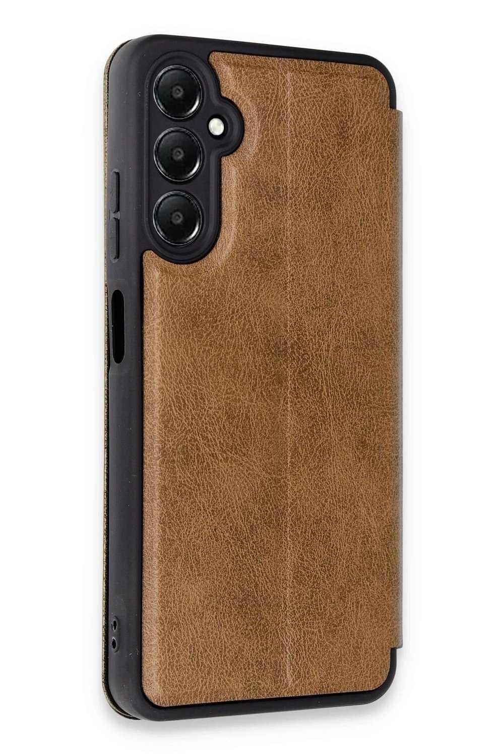 Mey İthalat®  Samsung Galaxy A05S Kılıf Flip Cover - Taba