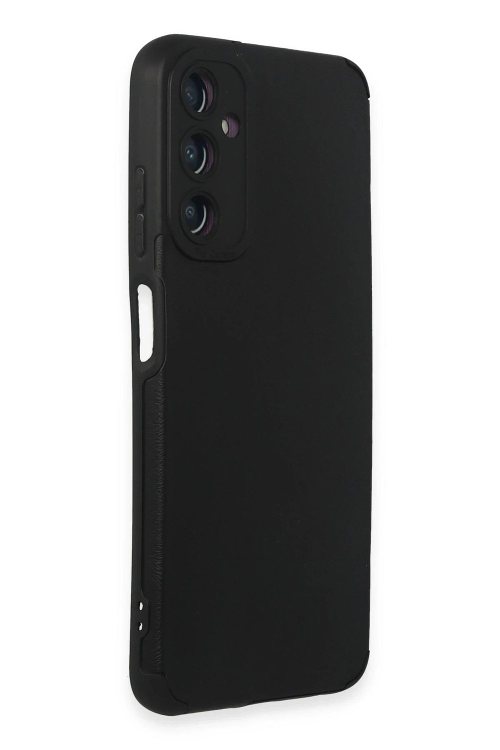 Mey İthalat®  Samsung Galaxy A05S Kılıf Loop Deri Silikon - Siyah