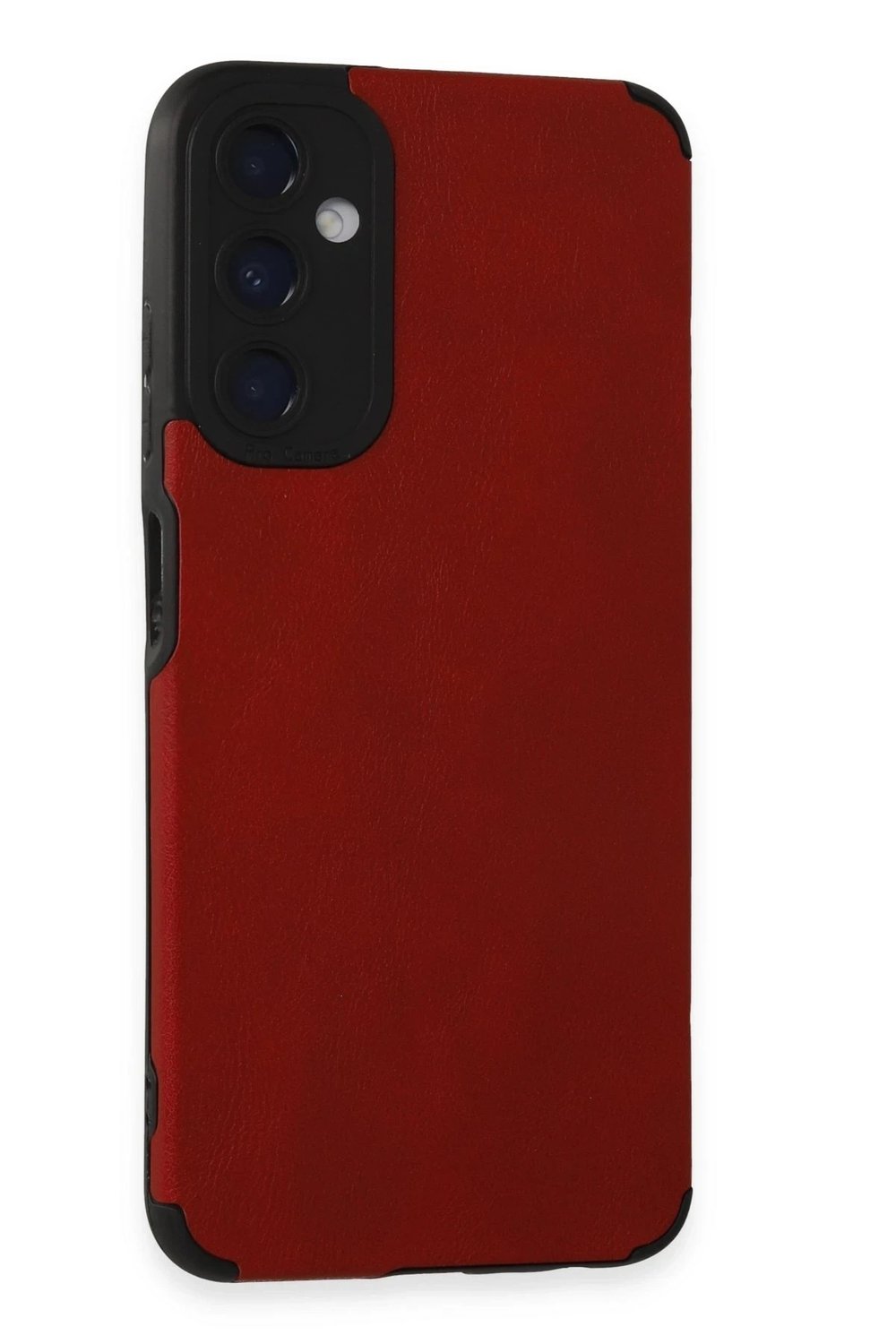 Mey İthalat®  Samsung Galaxy A05S Kılıf Loop Deri Silikon - Kırmızı