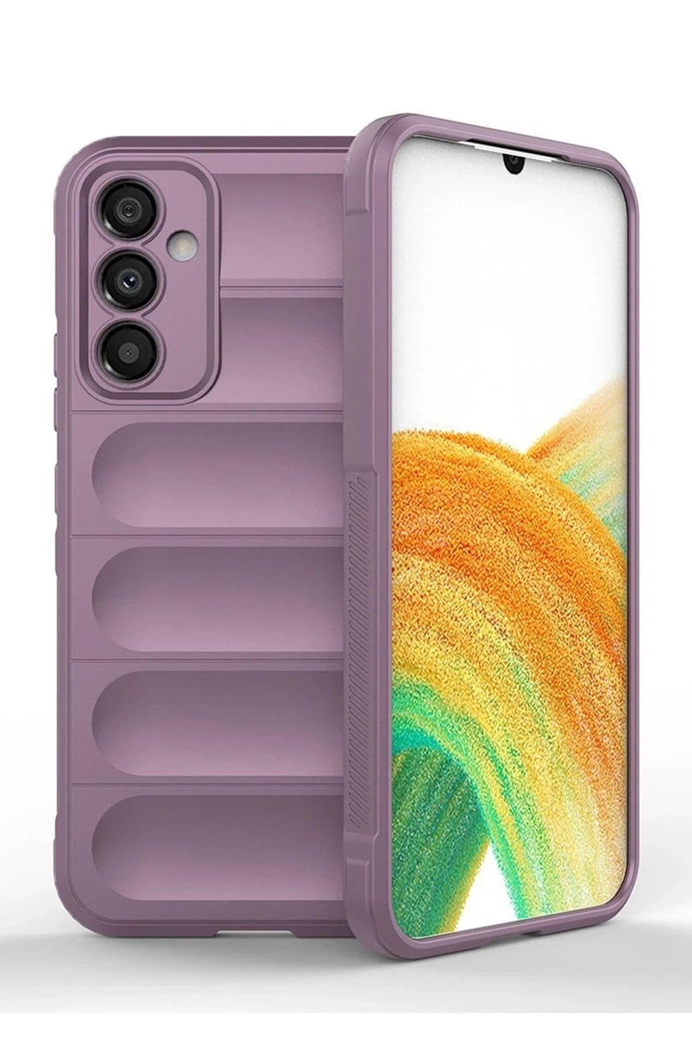 Mey İthalat®  Samsung Galaxy A05S Kılıf Optimum Silikon - Mor