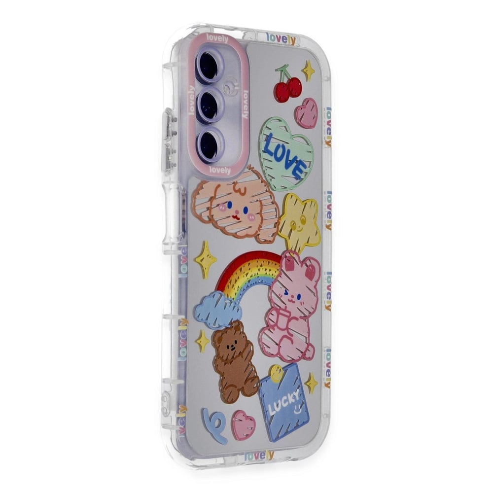 Mey İthalat®  Samsung Galaxy A05S Kılıf Reflexion Desenli Kapak - Desen 4