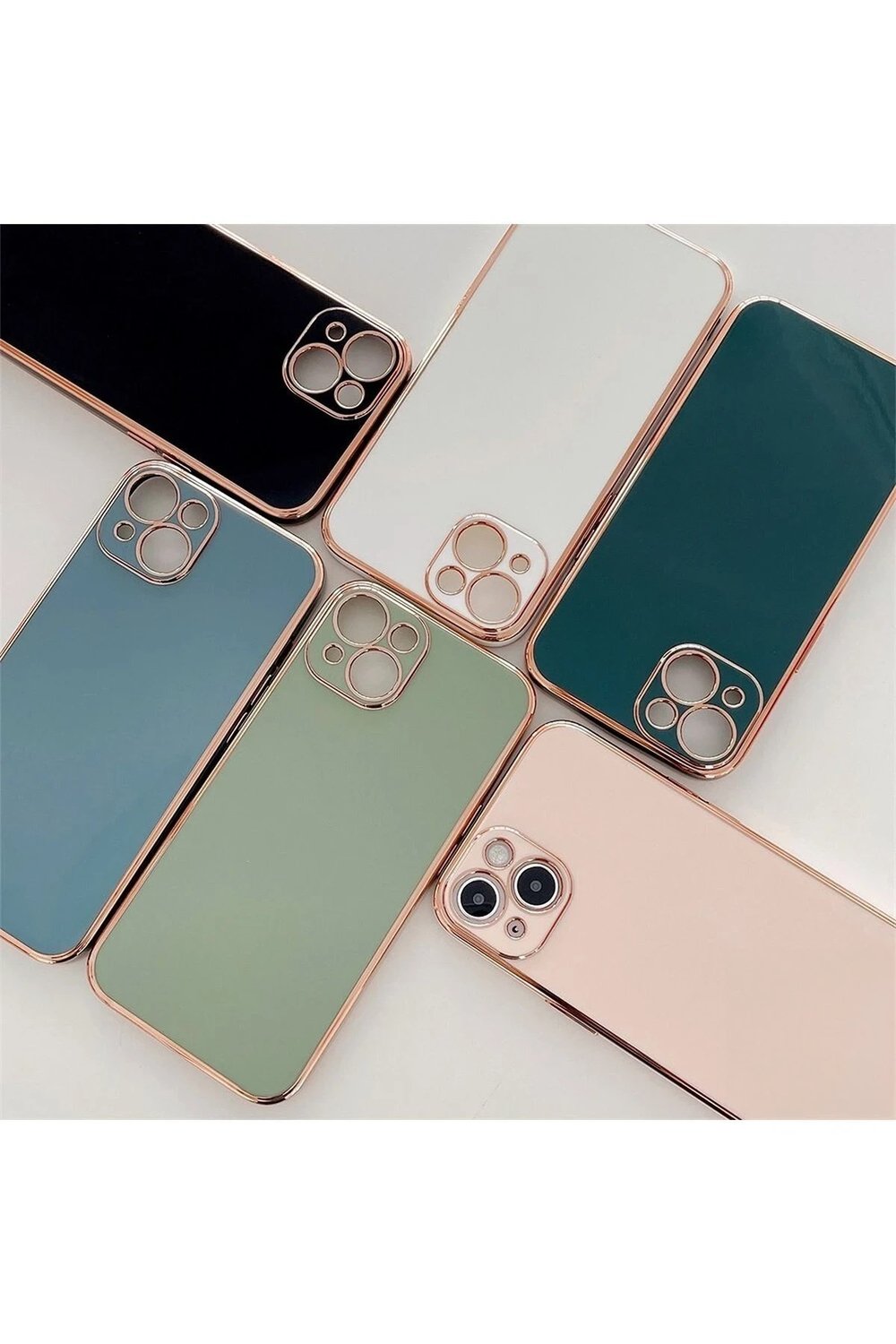 Mey İthalat®  Samsung Galaxy A05S Kılıf Volet Silikon - Beyaz
