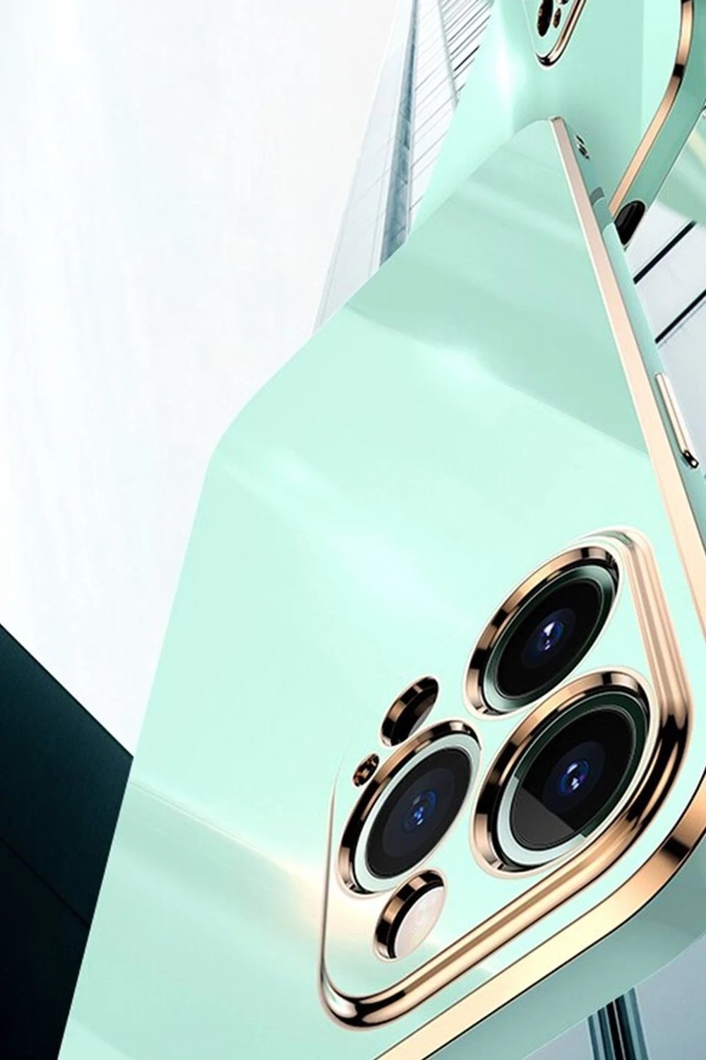 Mey İthalat®  Samsung Galaxy A05S Kılıf Volet Silikon - Beyaz