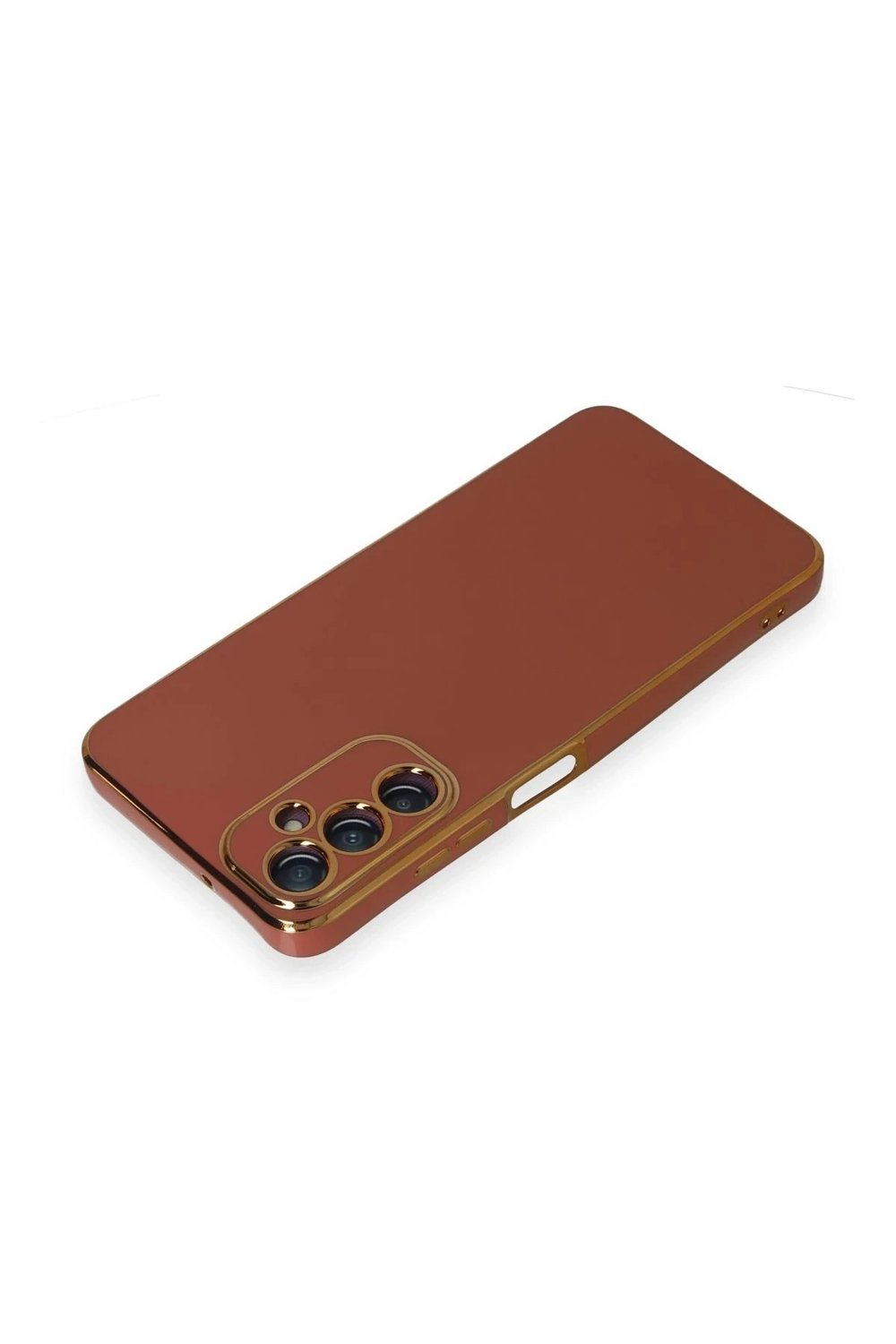 Mey İthalat®  Samsung Galaxy A05S Kılıf Volet Silikon - Kırmızı