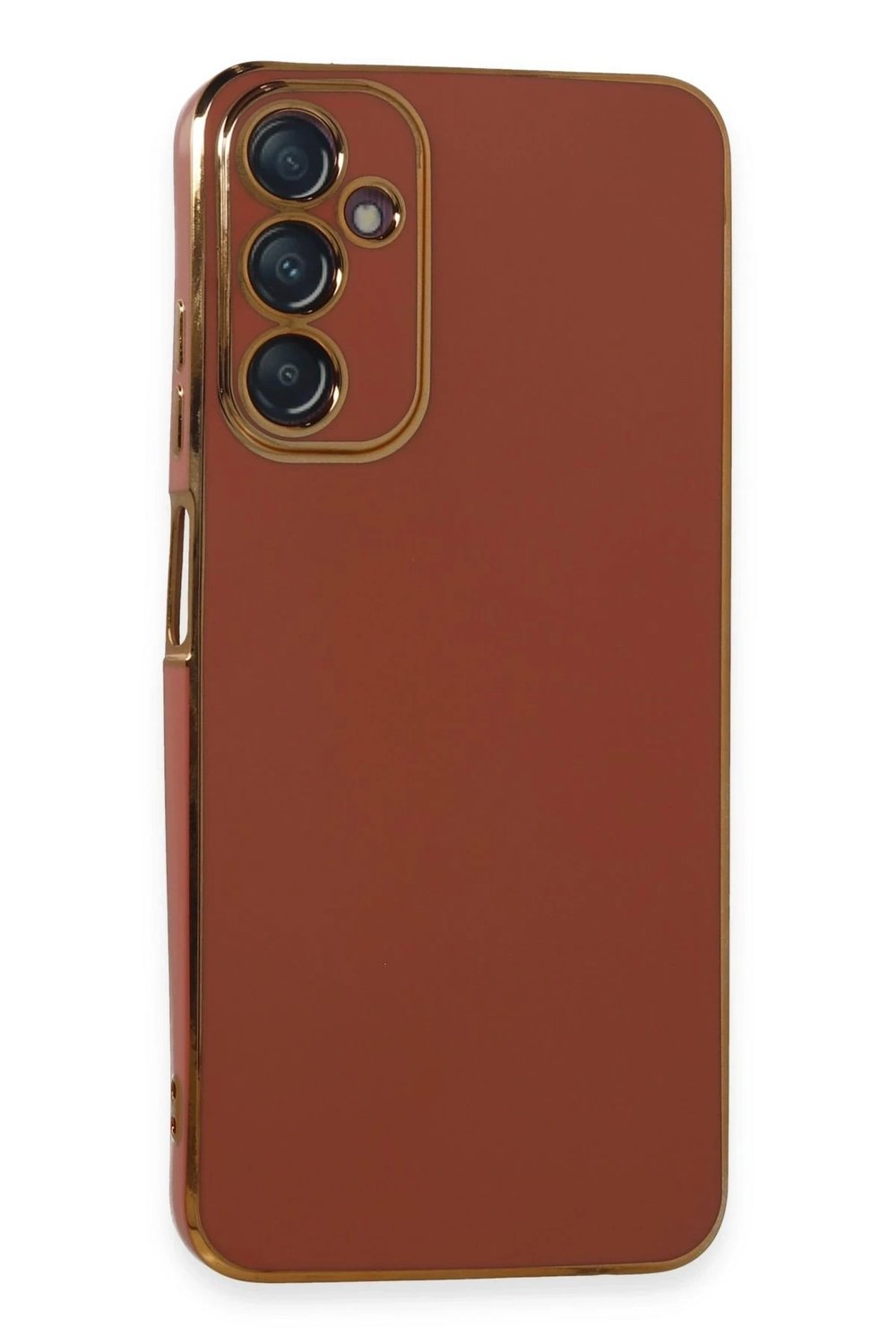 Mey İthalat®  Samsung Galaxy A05S Kılıf Volet Silikon - Kırmızı