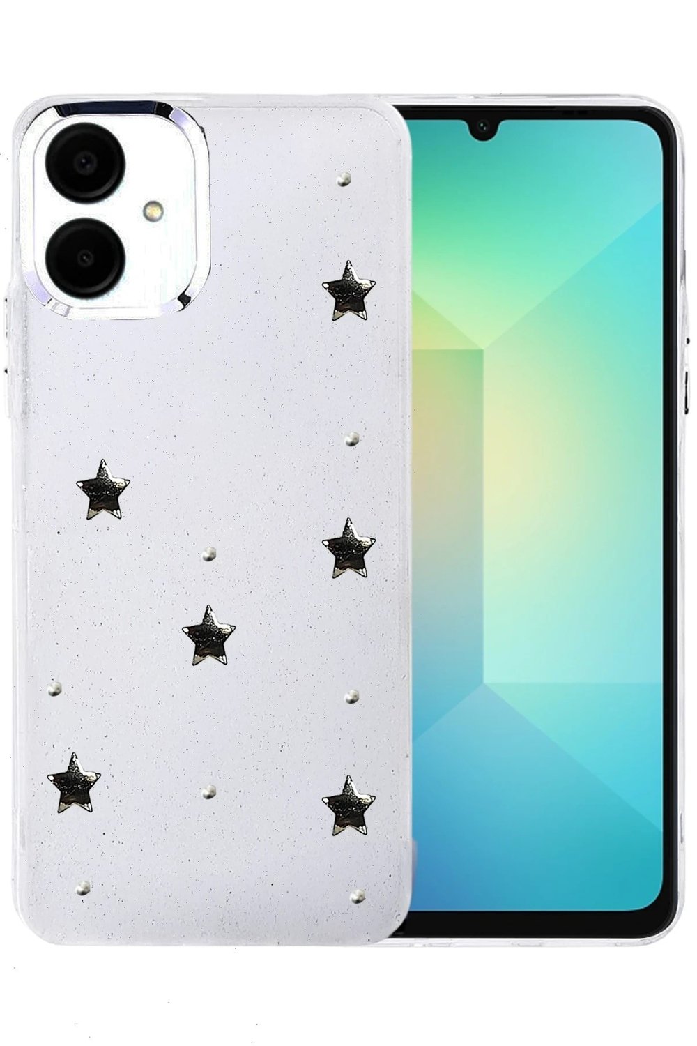Mey İthalat®  Samsung Galaxy A06 Fiyonk Desenli Kapak - Desen 4