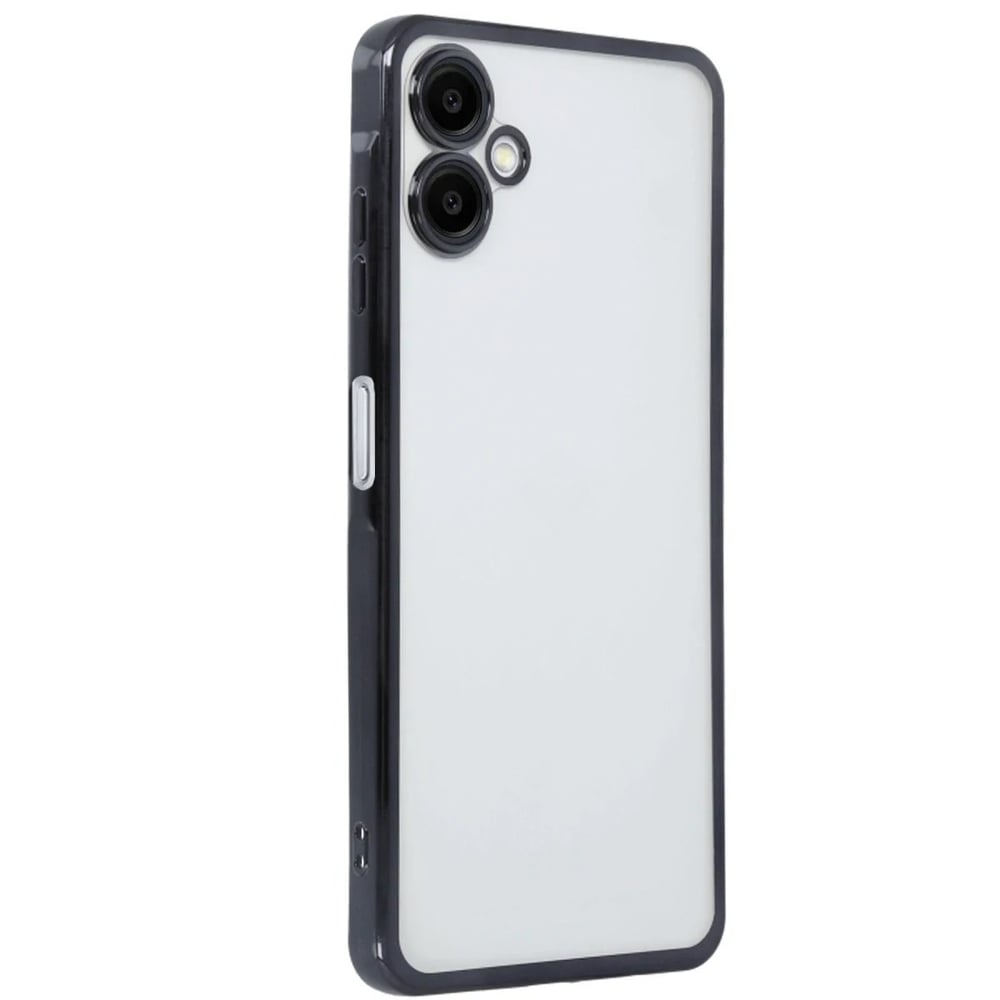 Mey İthalat®  Samsung Galaxy A06 Kılıf  Lensli Silikon - Siyah