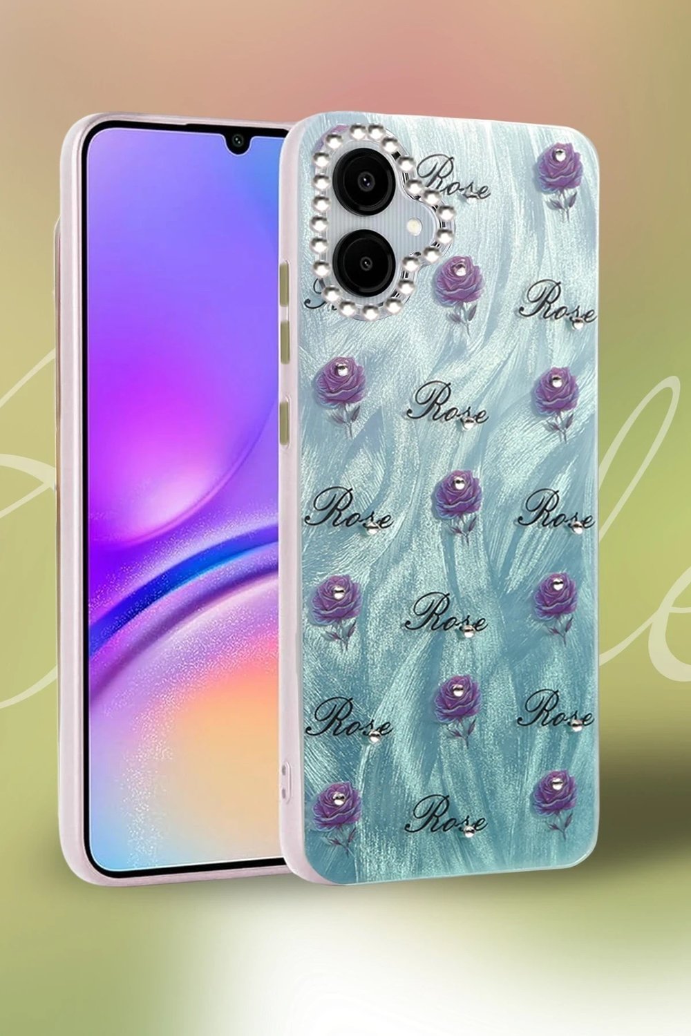 Mey İthalat®  Samsung Galaxy A06 Kılıf Blade Aynalı Desenli Kapak - Desen 4