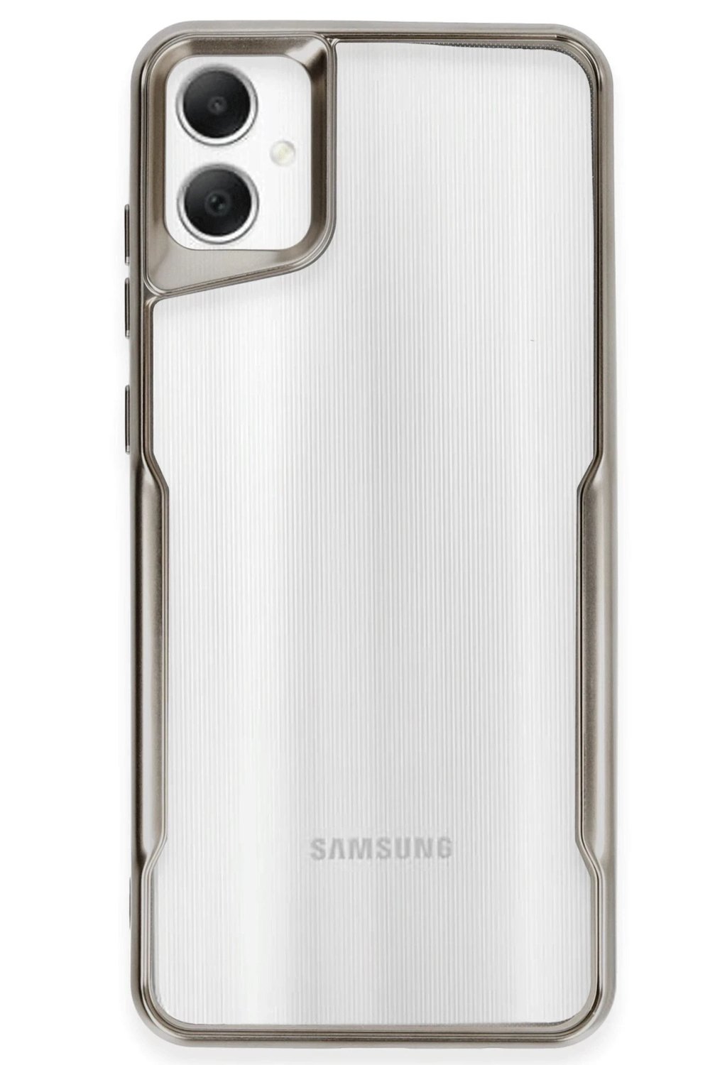 Mey İthalat®  Samsung Galaxy A06 Kılıf Boyi Silikon Kapak - Titan Gri
