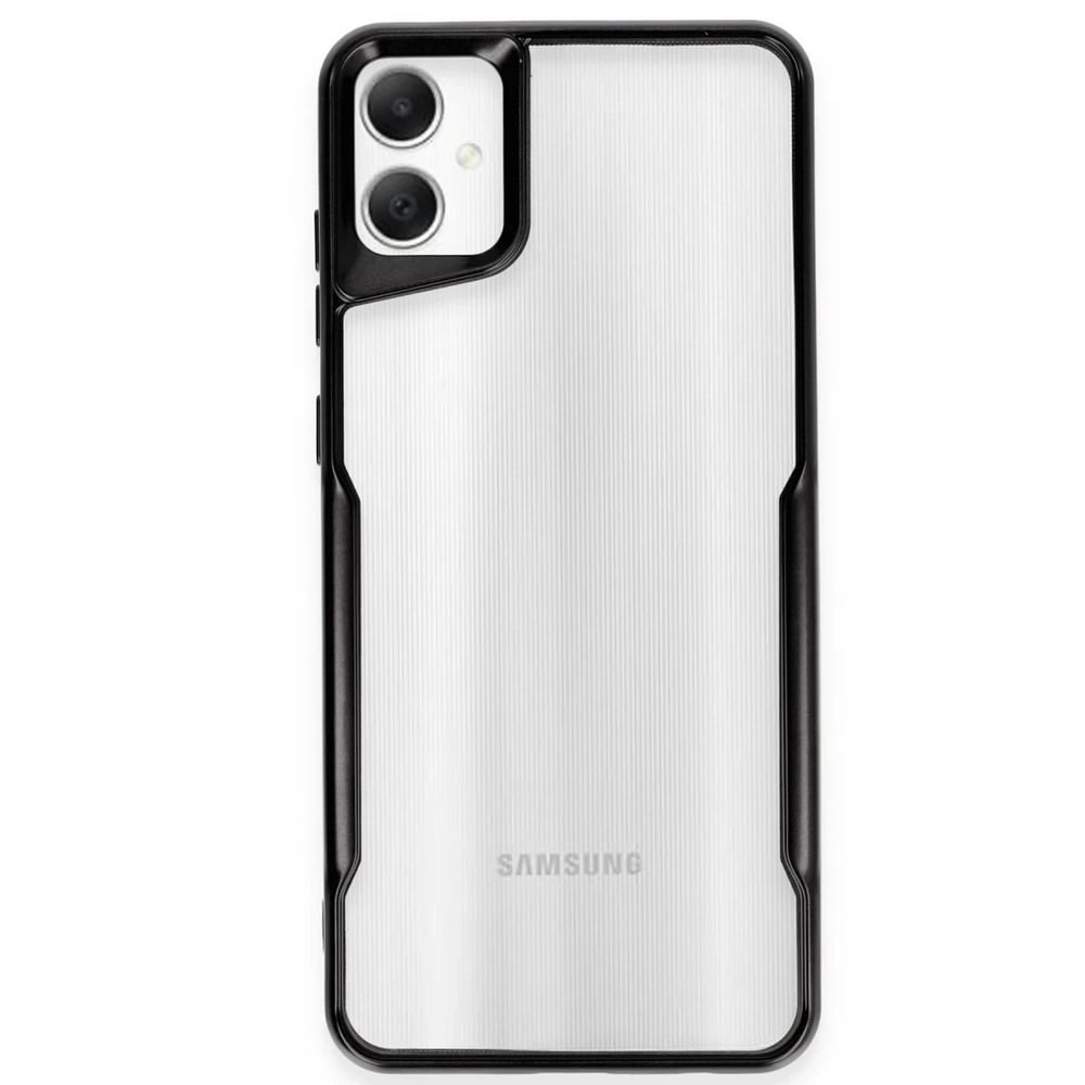 Mey İthalat®  Samsung Galaxy A06 Kılıf Boyi Silikon Kapak - Siyah