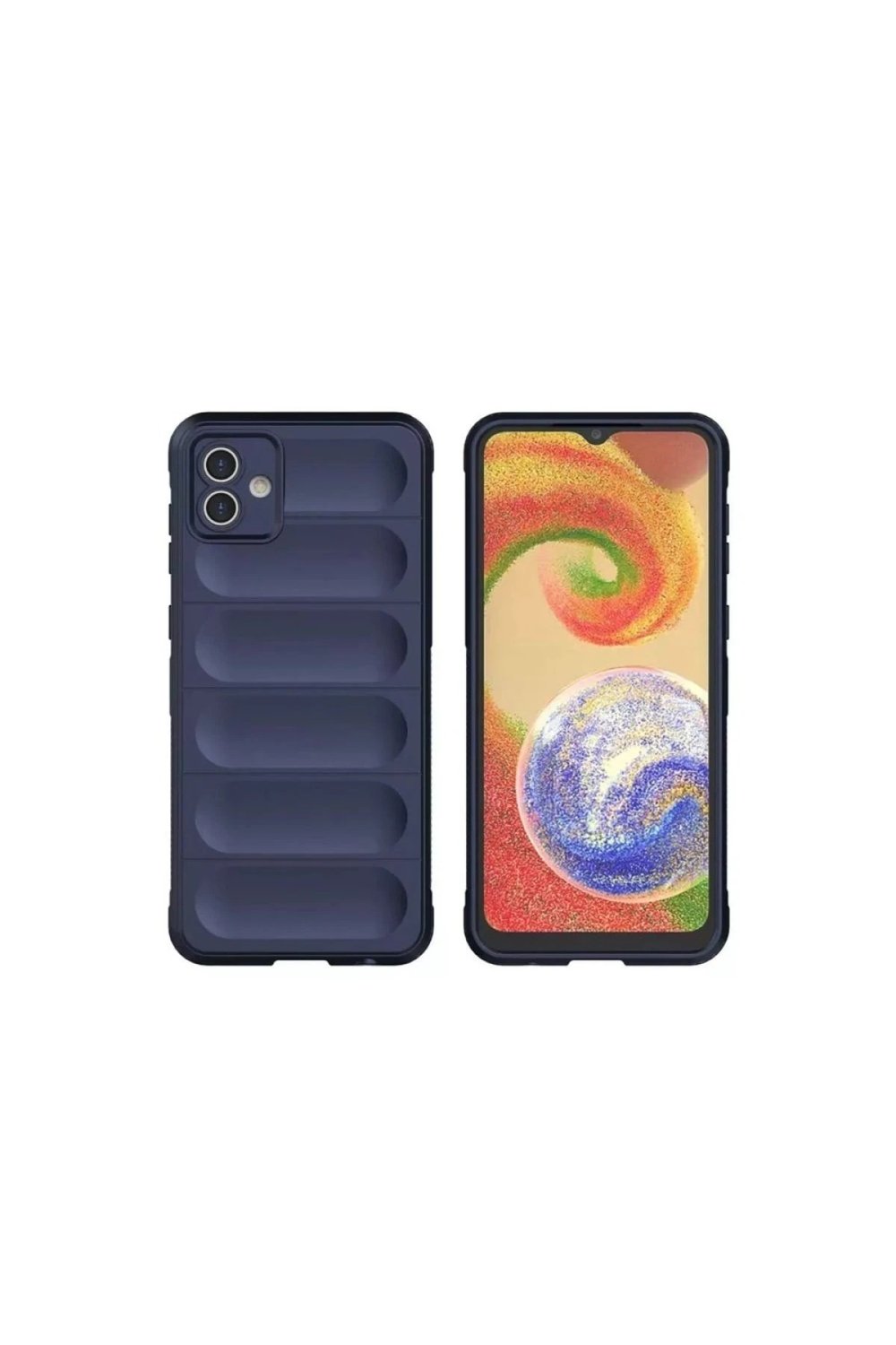Mey İthalat®  Samsung Galaxy A06 Kılıf Optimum Silikon - Lacivert