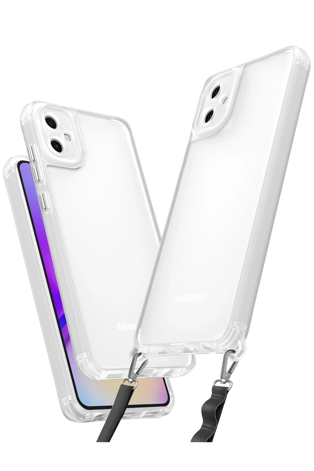 Mey İthalat®  Samsung Galaxy A06 Kılıf Penta Silikon Kılıf - Şeffaf