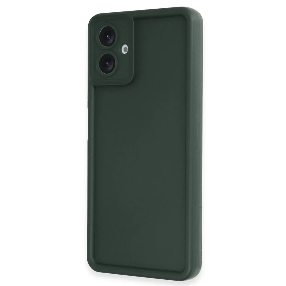 Mey İthalat®  Samsung Galaxy A06 Kılıf Viera Silikon - Koyu Yeşil