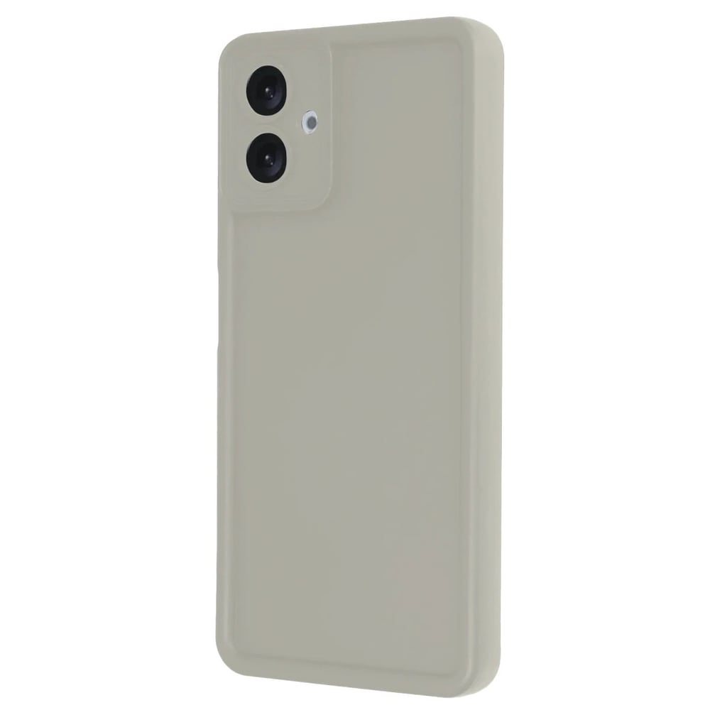 Mey İthalat®  Samsung Galaxy A06 Kılıf Viera Silikon - Krem
