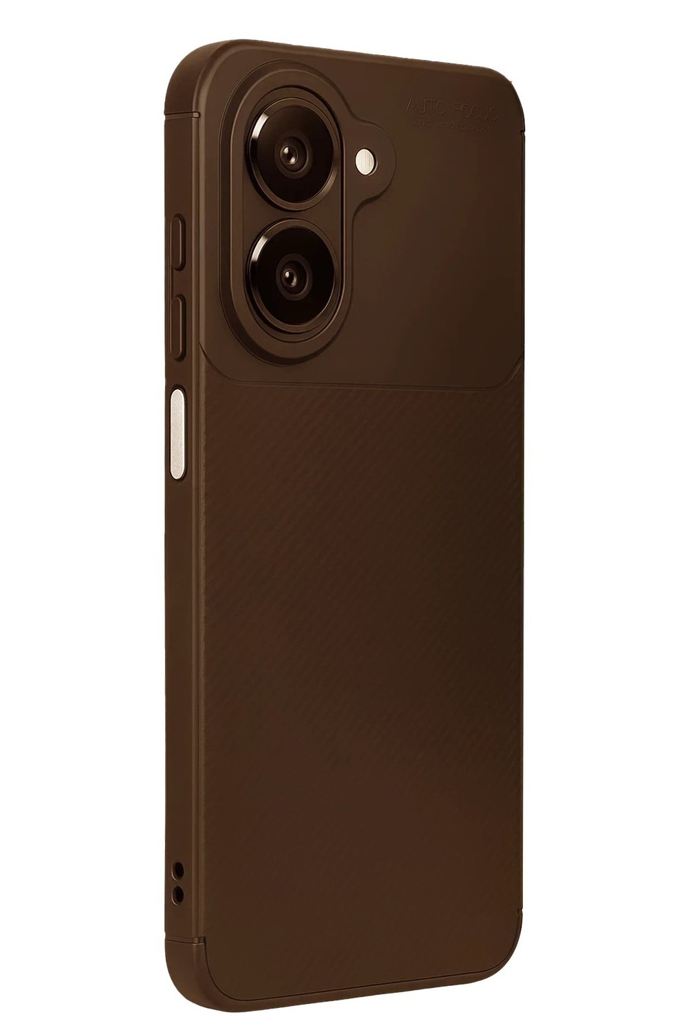 Mey İthalat®  Samsung Galaxy A07 4G Auto Focus Karbon Kapak - Kahverengi