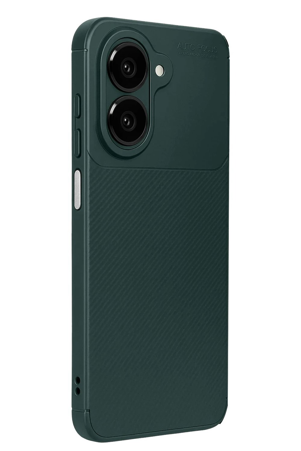 Mey İthalat®  Samsung Galaxy A07 4G Auto Focus Karbon Kapak - Koyu Yeşil