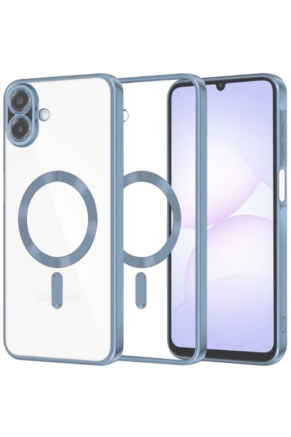 Mey İthalat®  Samsung Galaxy A07 4G Kross Magneticsafe Kapak - Sierra Blue