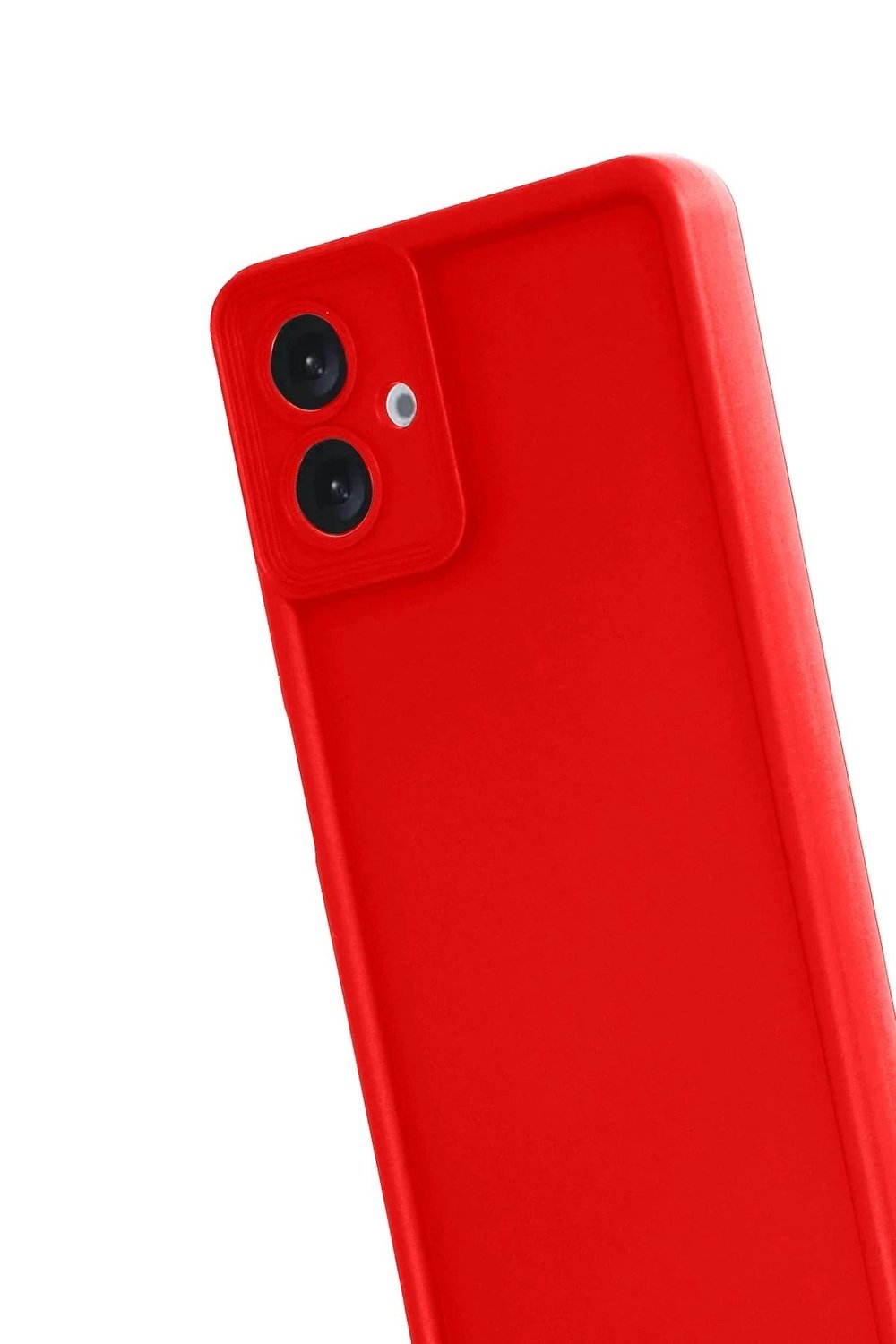 Mey İthalat®  Samsung Galaxy A07 4G Viera Silikon - Kırmızı