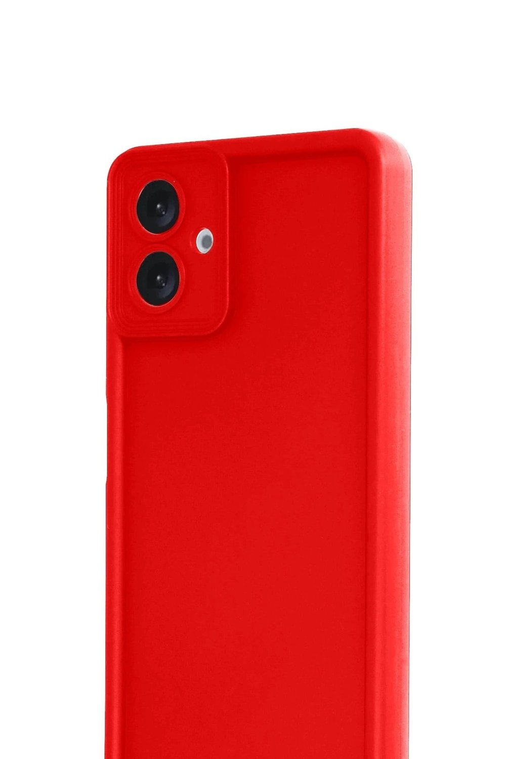 Mey İthalat®  Samsung Galaxy A07 4G Viera Silikon - Kırmızı