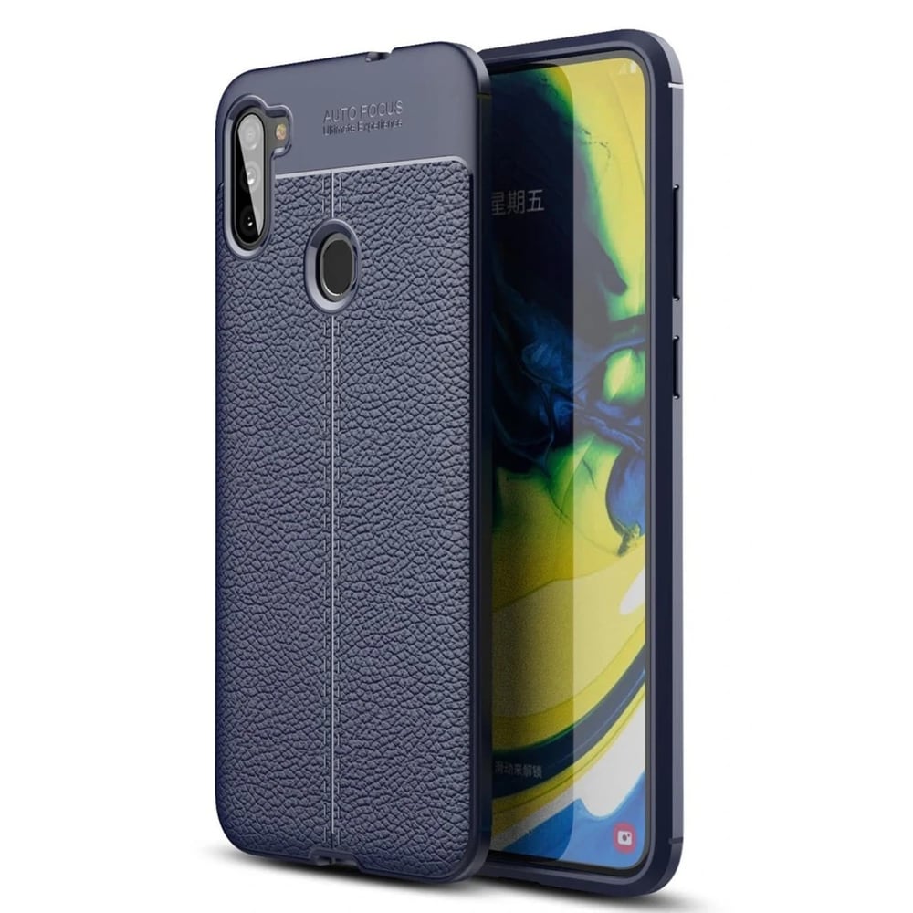Mey İthalat®  Samsung Galaxy A11 Kılıf Auto Focus Kapak - Lacivert